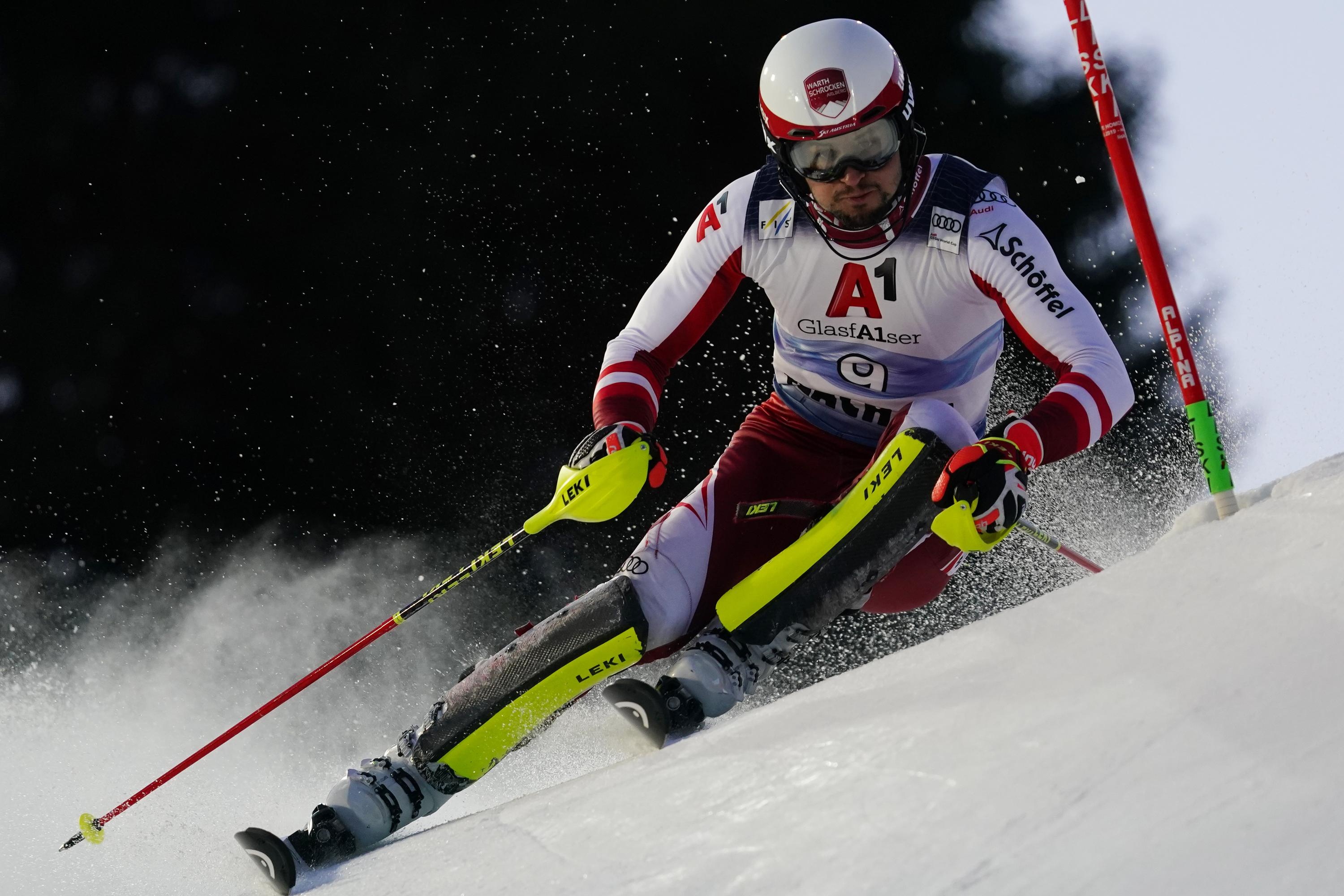 Austrian skier Strolz, World cup slalom, Big lead, Sports expert, 3000x2000 HD Desktop