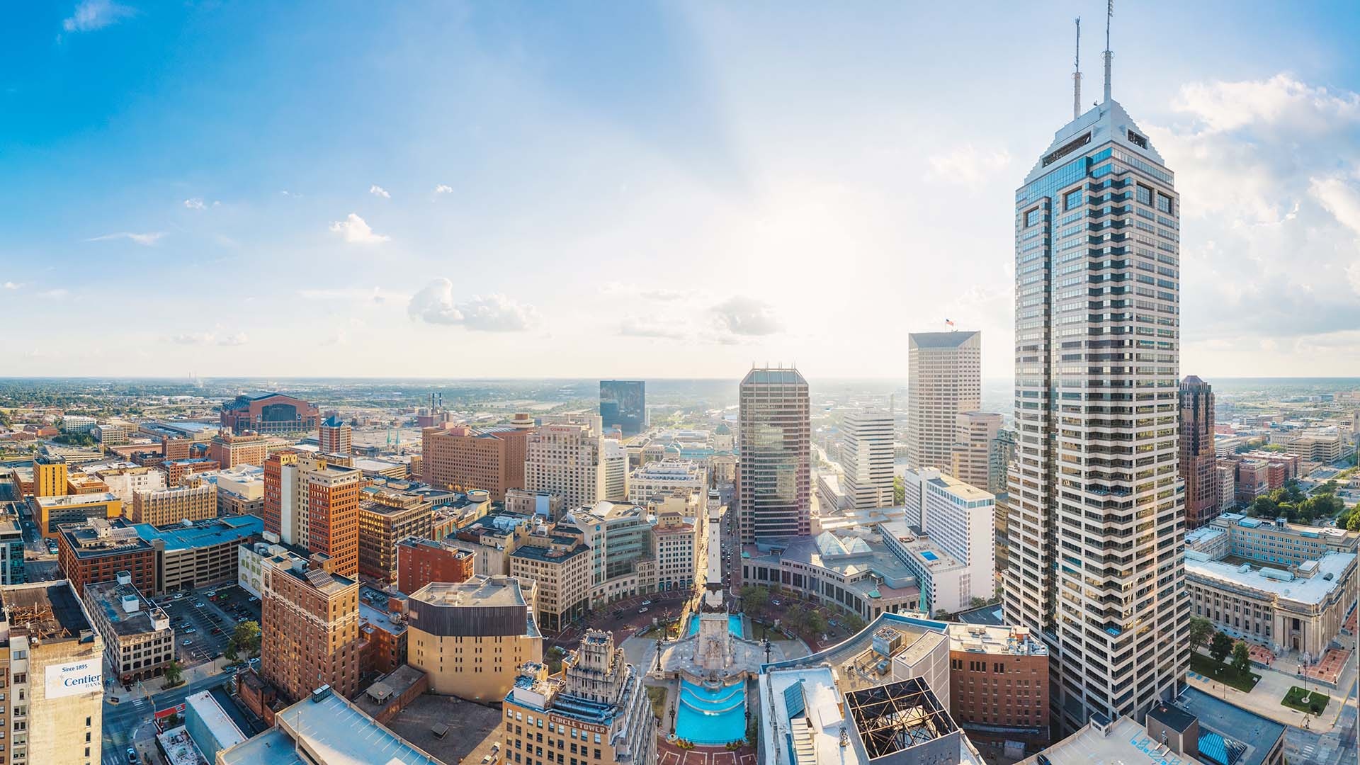 Indianapolis Skyline, Marriott Bonvoy Traveler, City guide, Insider tips, 1920x1080 Full HD Desktop