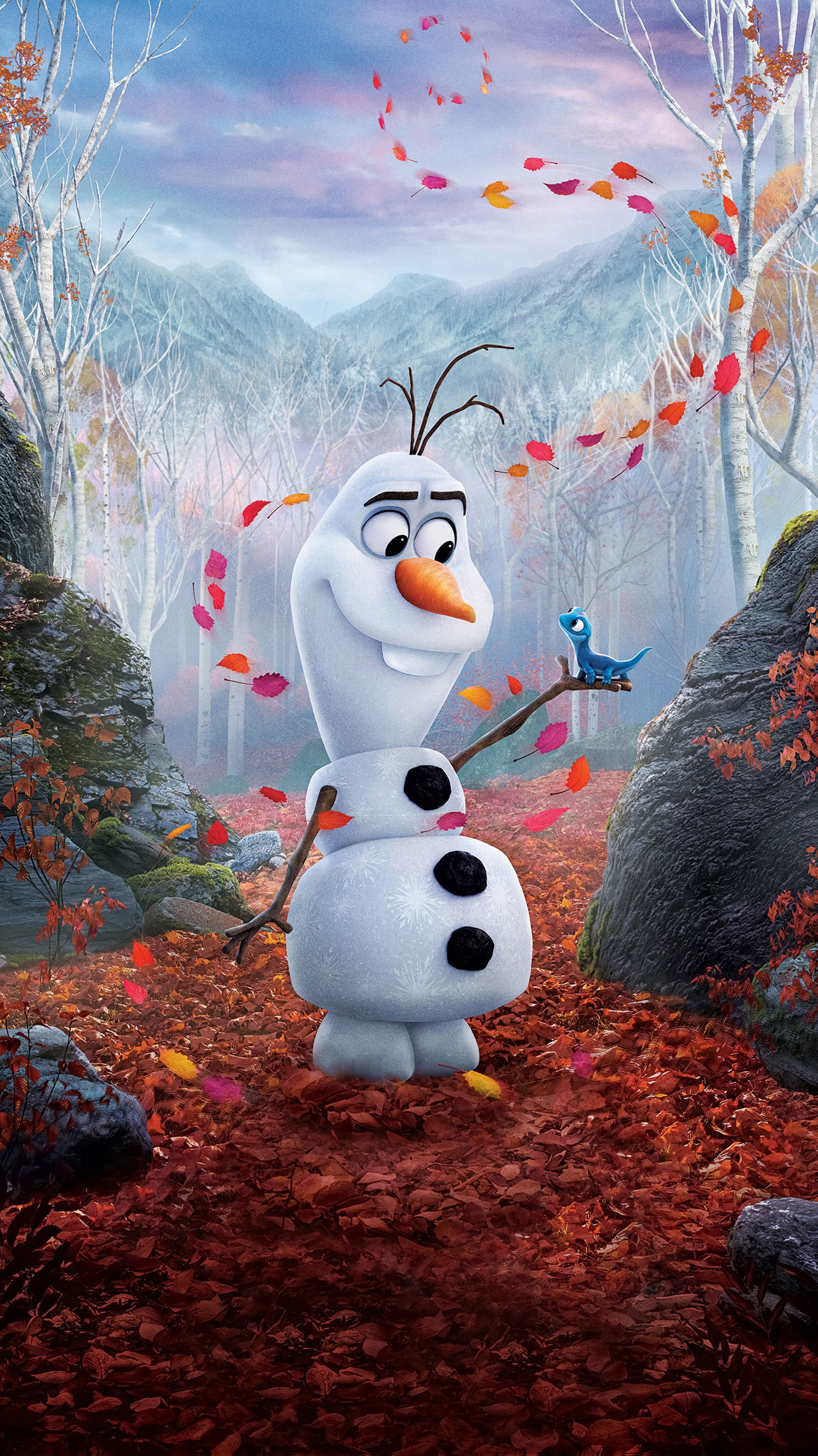 Olaf, Disney Wallpaper, 2160x3840 4K Phone