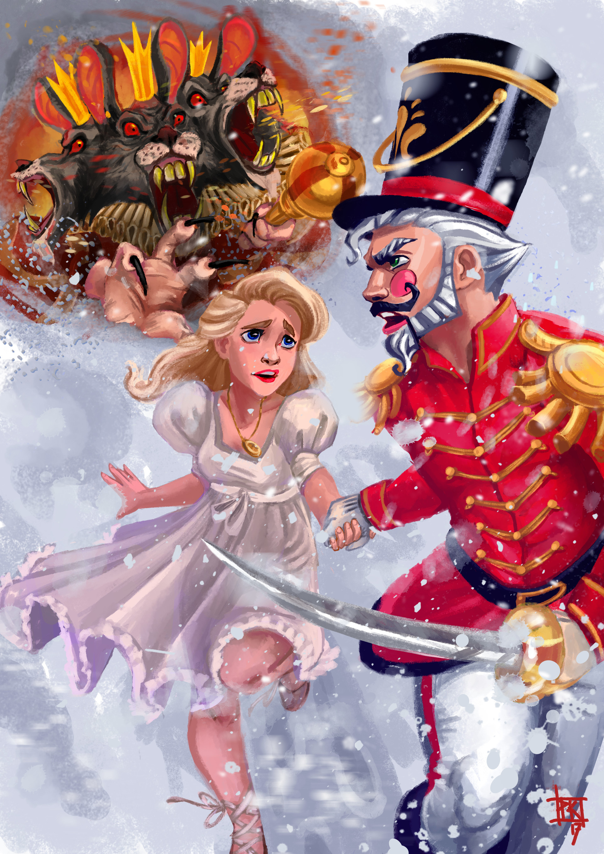 Patrik Komljenovi, Nutcracker story, Story of Nutcracker, Nutcracker, 1920x2720 HD Phone