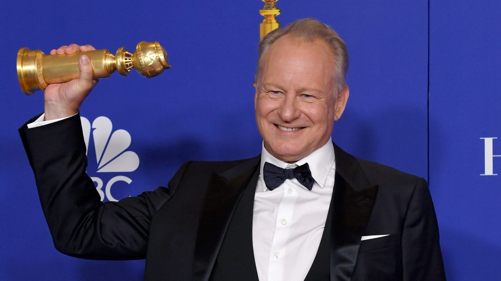 Stellan Skarsgard two prizes, Acting recognition, Radio Sweden interview, Career highlights, 2050x1160 HD Desktop