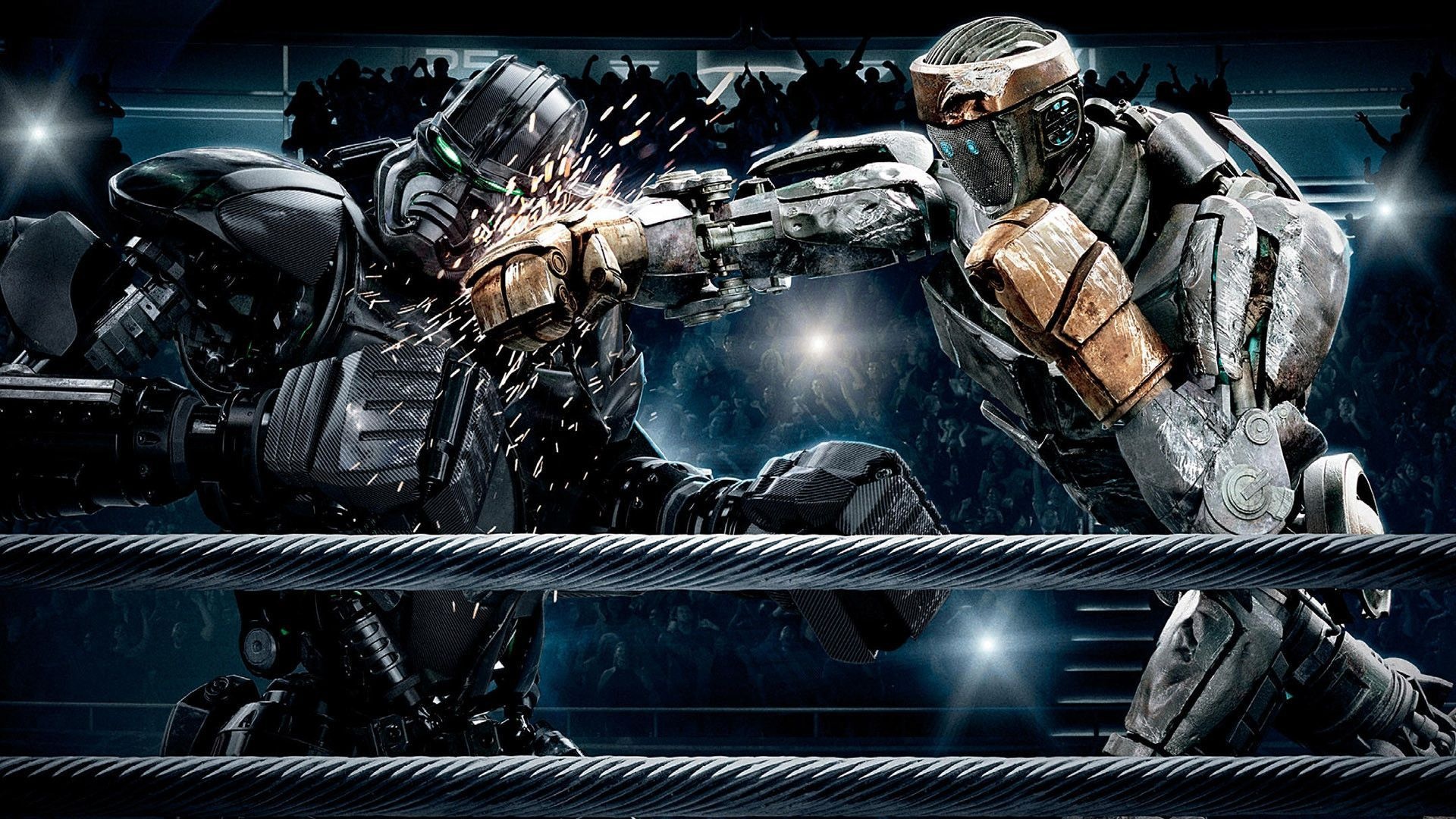 Real Steel film, Sci-fi sports, Futuristic robot boxing, High-quality backgrounds, 1920x1080 Full HD Desktop