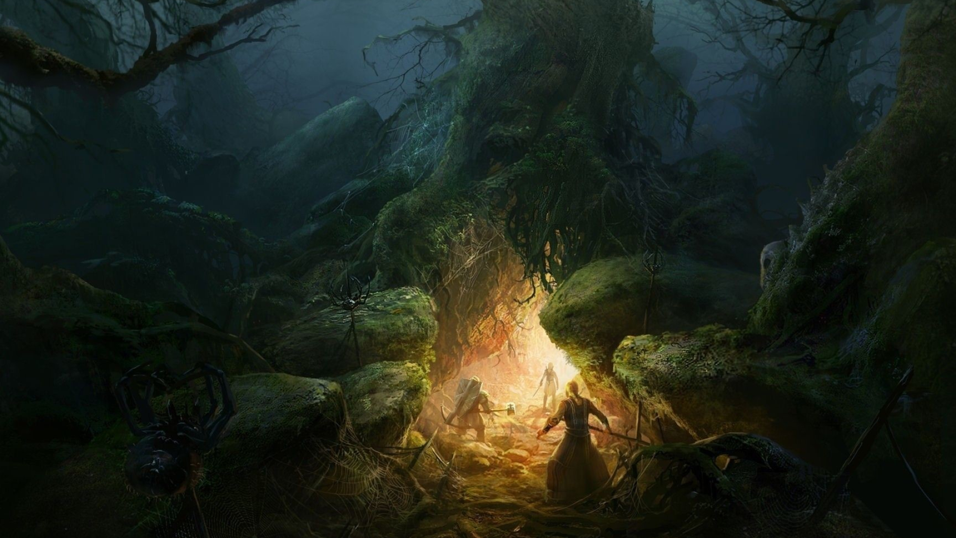Woodland Realm, Erebor wallpapers, HD background images, Wallpapercat, 1920x1080 Full HD Desktop