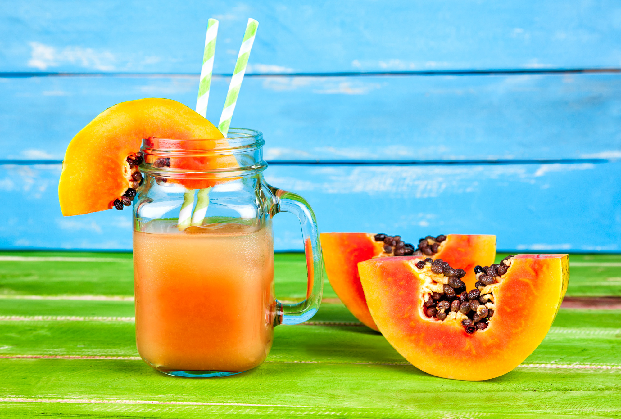 Slimming and beauty, Tropical wonder, Papaya magic, Healthy lifestyle, 2000x1350 HD Desktop