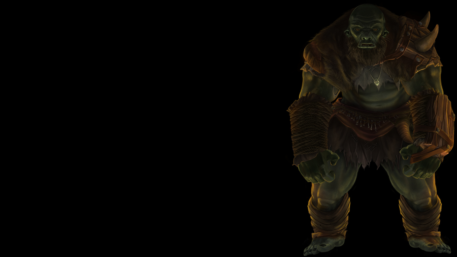 Ogre profile background on Steam, In-game item, Marketplace listing, Customization option, 1920x1080 Full HD Desktop