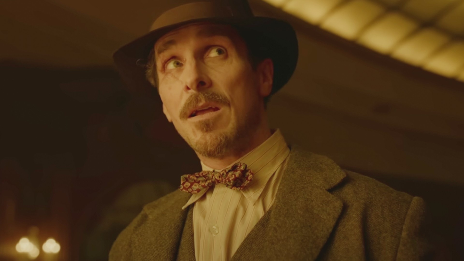 Amsterdam (2022 Movie), Christian Bale's eye-popping scene, Gripping trailer, A must-watch, 1920x1080 Full HD Desktop
