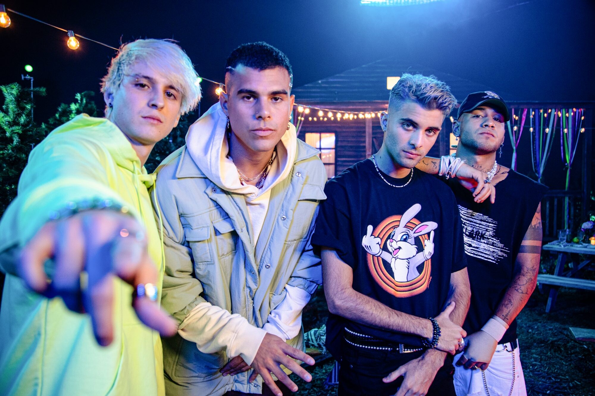 CNCO, Reggaeton music, Music video, CNCO's latest release, 2000x1340 HD Desktop