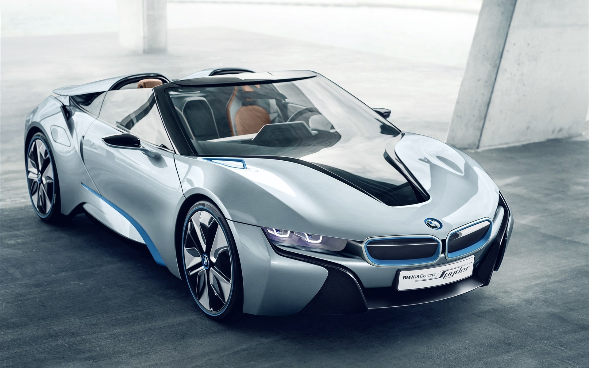 Roadster Front View, BMW i8 Wallpaper, 1920x1200 HD Desktop