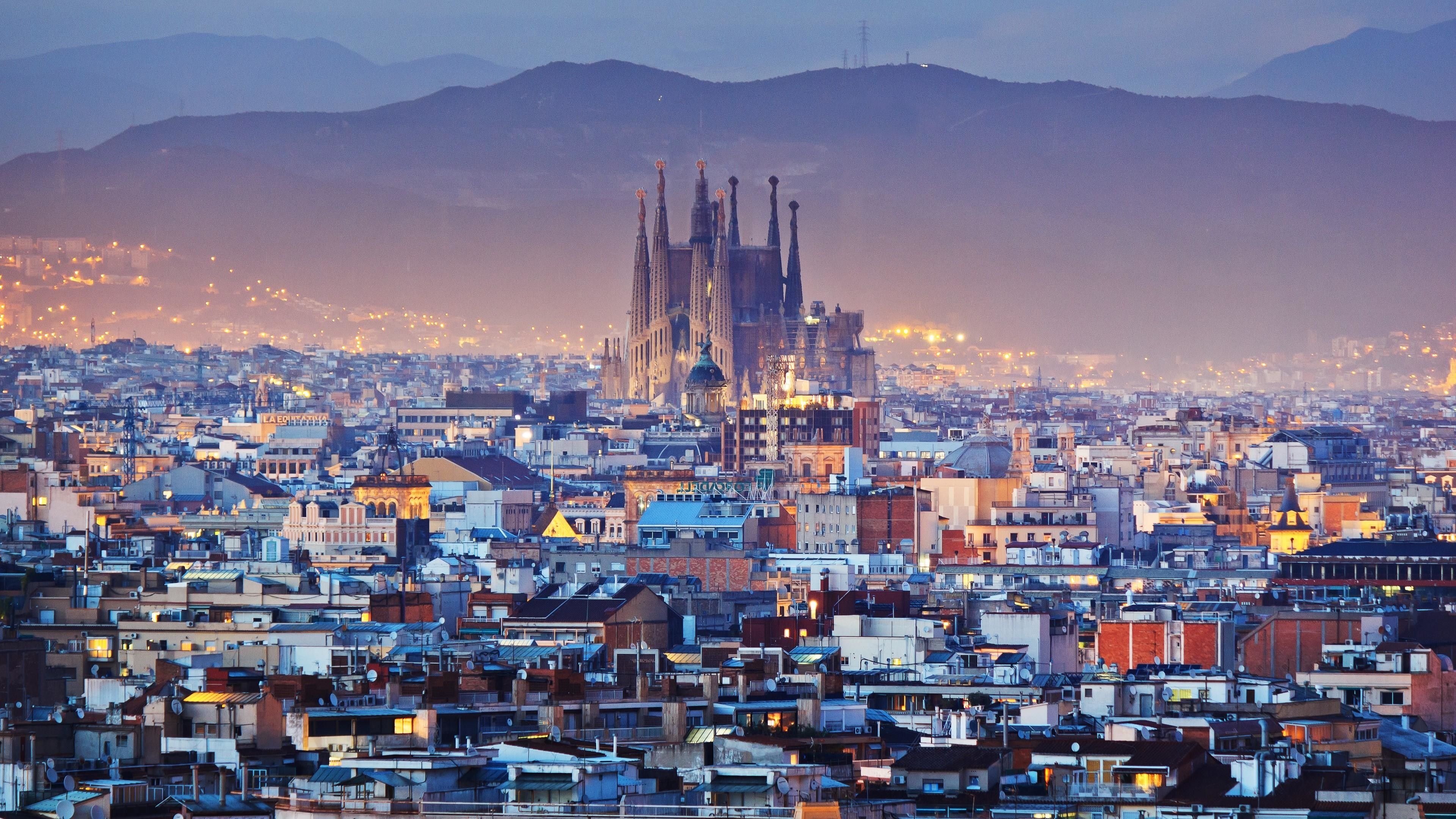 Cityscape, Barcelona Wallpaper, 3840x2160 4K Desktop