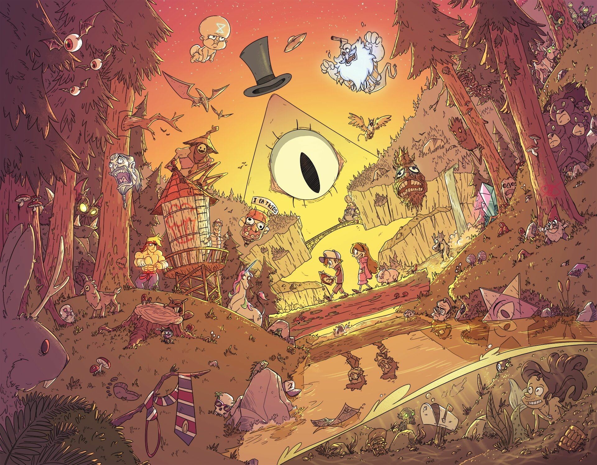 Gravity Falls, iPad wallpapers, Backgrounds, 1920x1500 HD Desktop