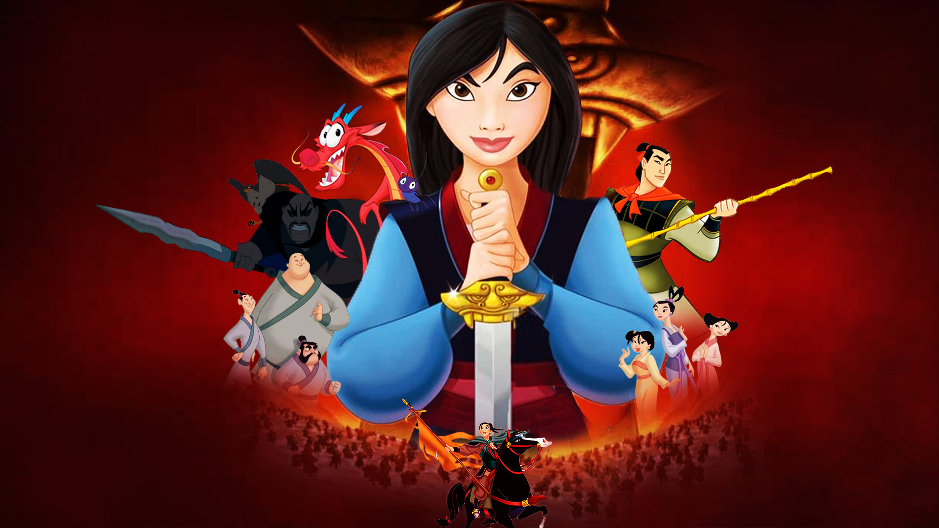 Mulan animation, HD wallpaper, Posted by John Peltier, 1920x1080 Full HD Desktop