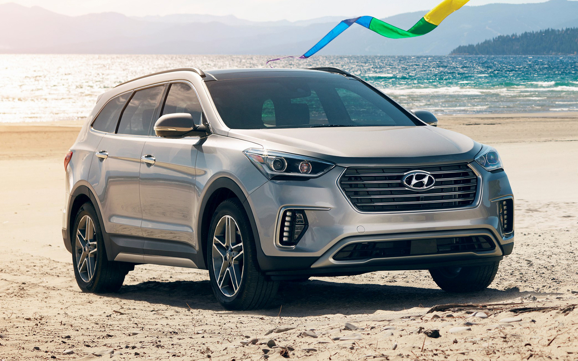 Hyundai Santa Fe, 2017 version, Limited model, 1920x1200 HD Desktop