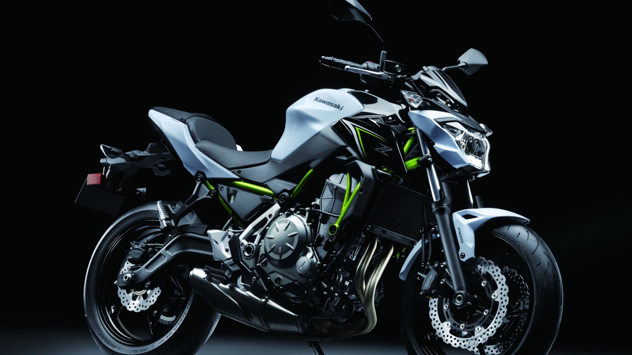 Kawasaki Z650, Striking 4K wallpaper, Breathtaking design, Uncompromising power, 2560x1440 HD Desktop