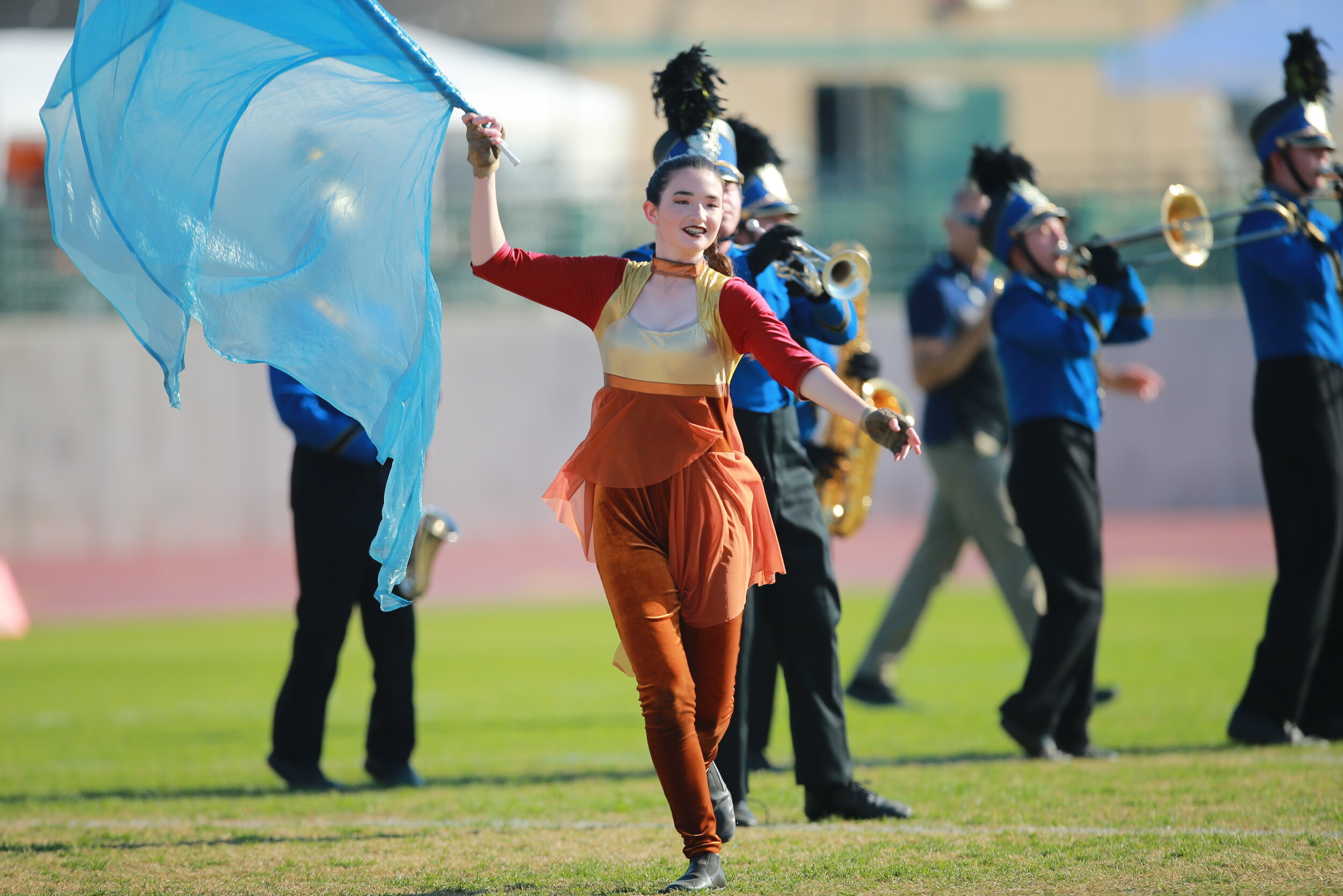 ESHS Band, Color Guard (Flag Spinning) Wallpaper, 2500x1670 HD Desktop