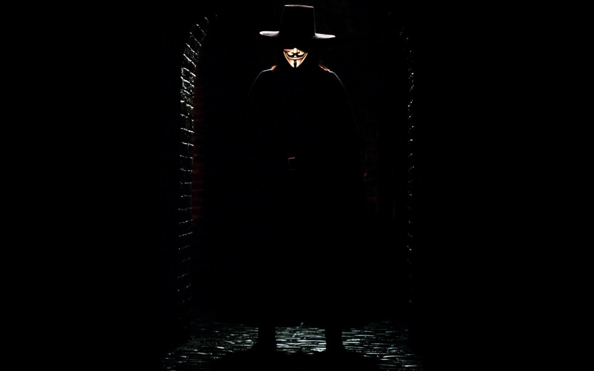 V for Vendetta, Anonymous revolution, Guy Fawkes mask, Dystopian society, 1920x1200 HD Desktop