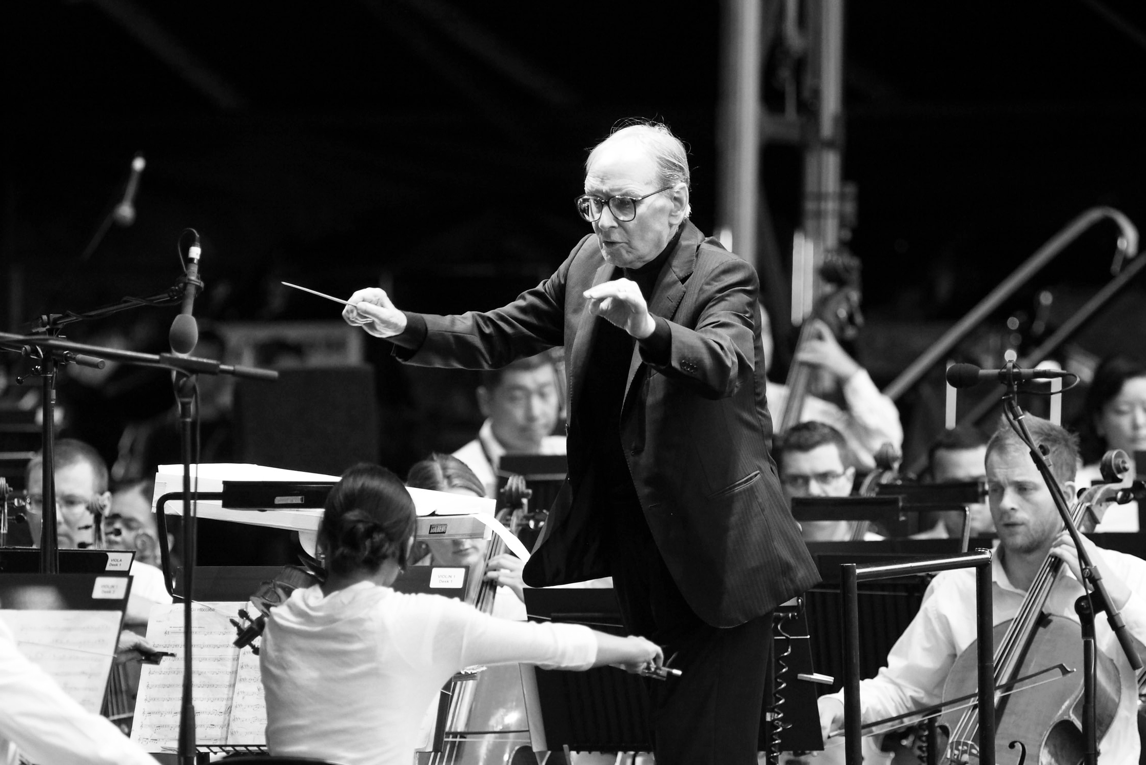 Ennio Morricone, Legendary composer, Musical hero, Timeless melodies, 2240x1500 HD Desktop