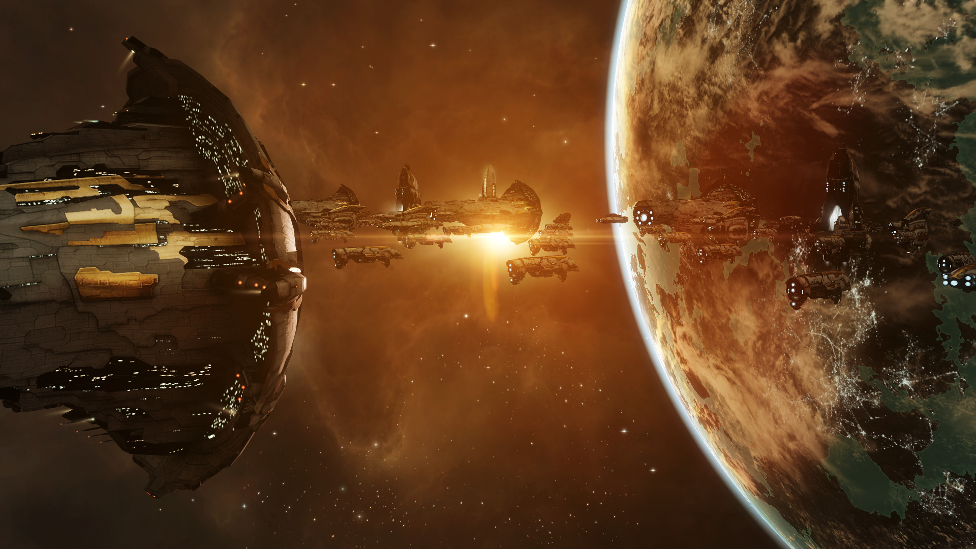 EVE Online, Beautiful places, New Eden, 1920x1080 Full HD Desktop