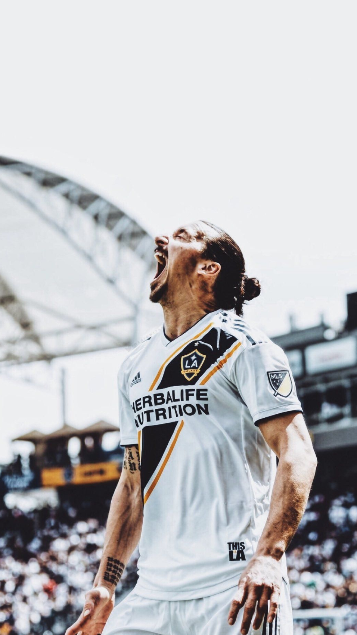 Zlatan, LA Galaxy, Soccer team, Wallpapers, 1160x2050 HD Phone