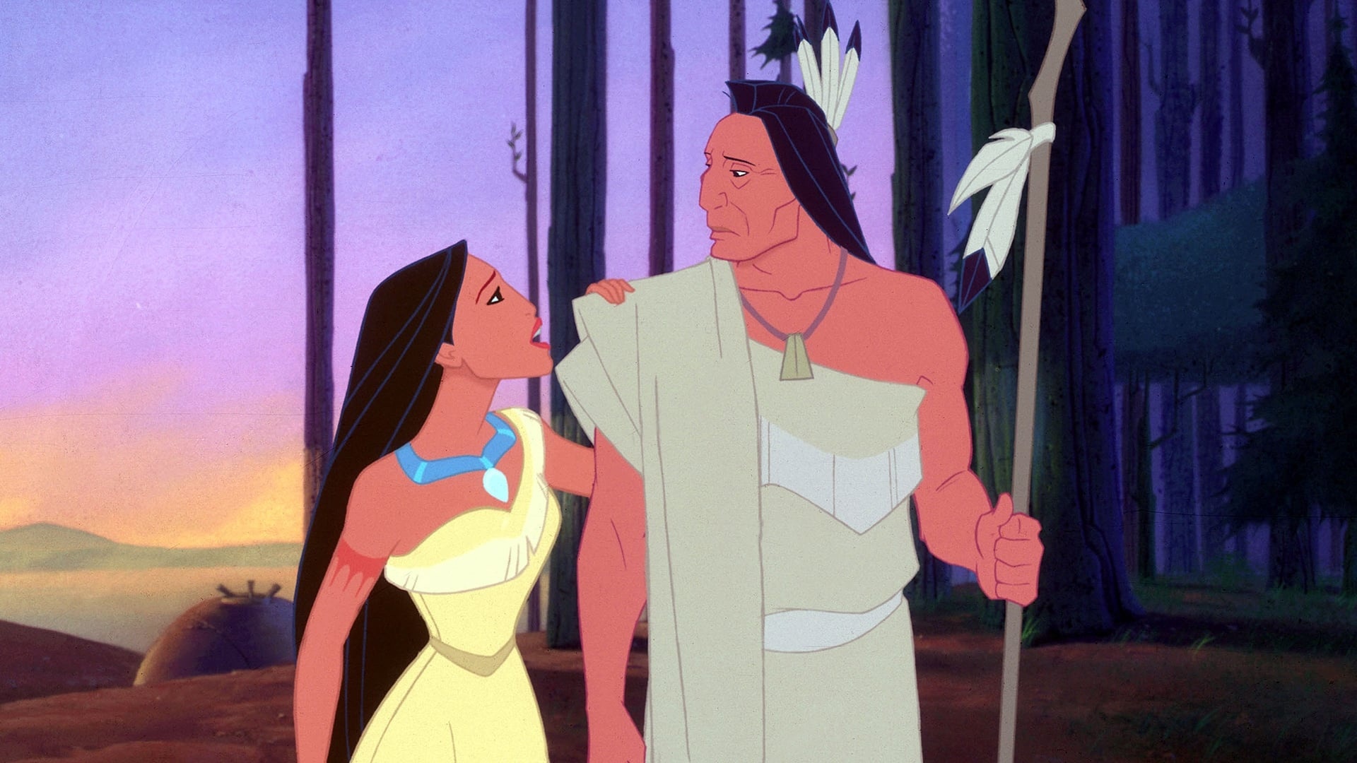 Cheif Powhatan, Pocahontas (1995) Wallpaper, 1920x1080 Full HD Desktop