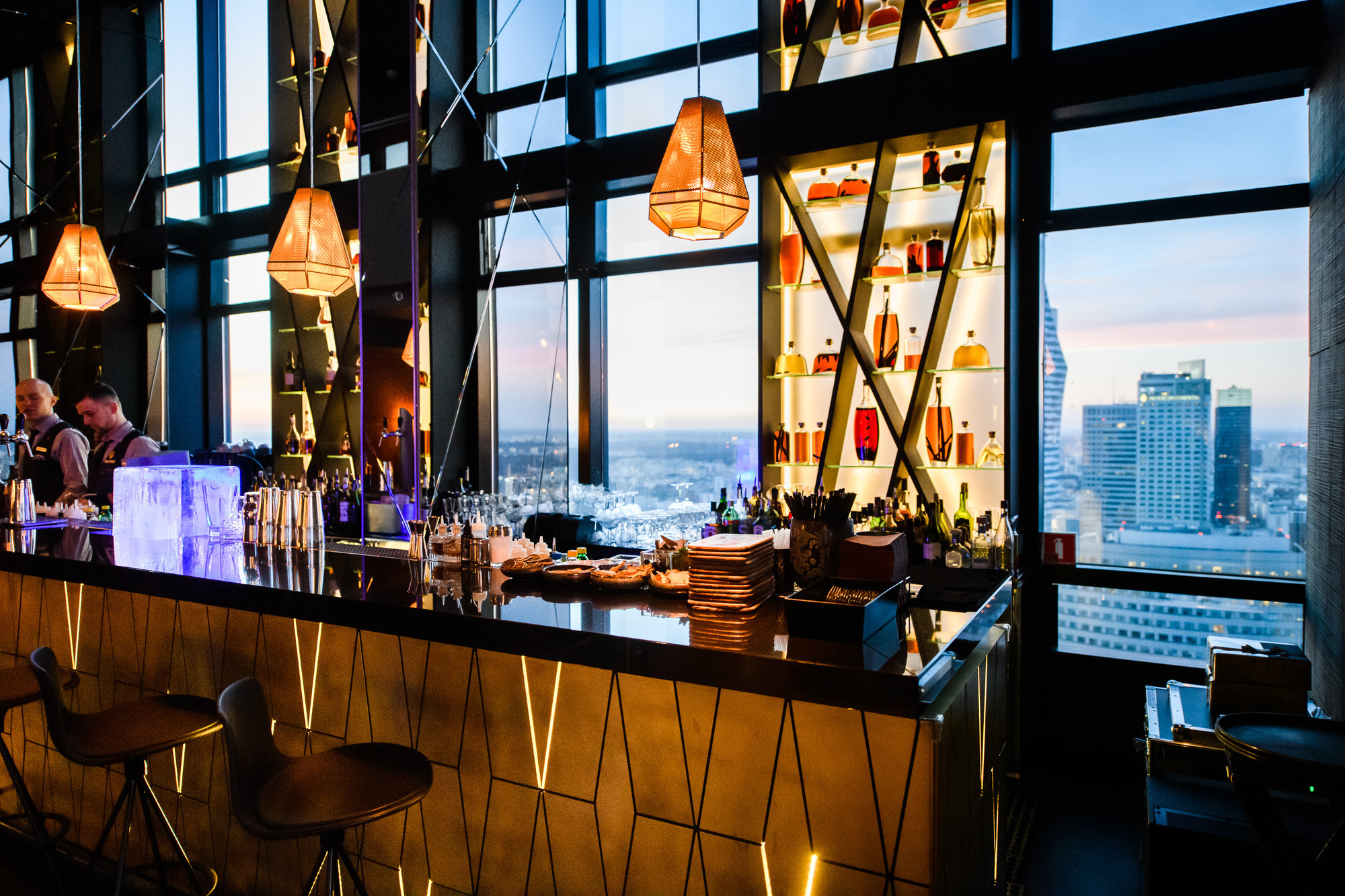 panorama sky bar, bars clubs, warsaw, 2000x1340 HD Desktop