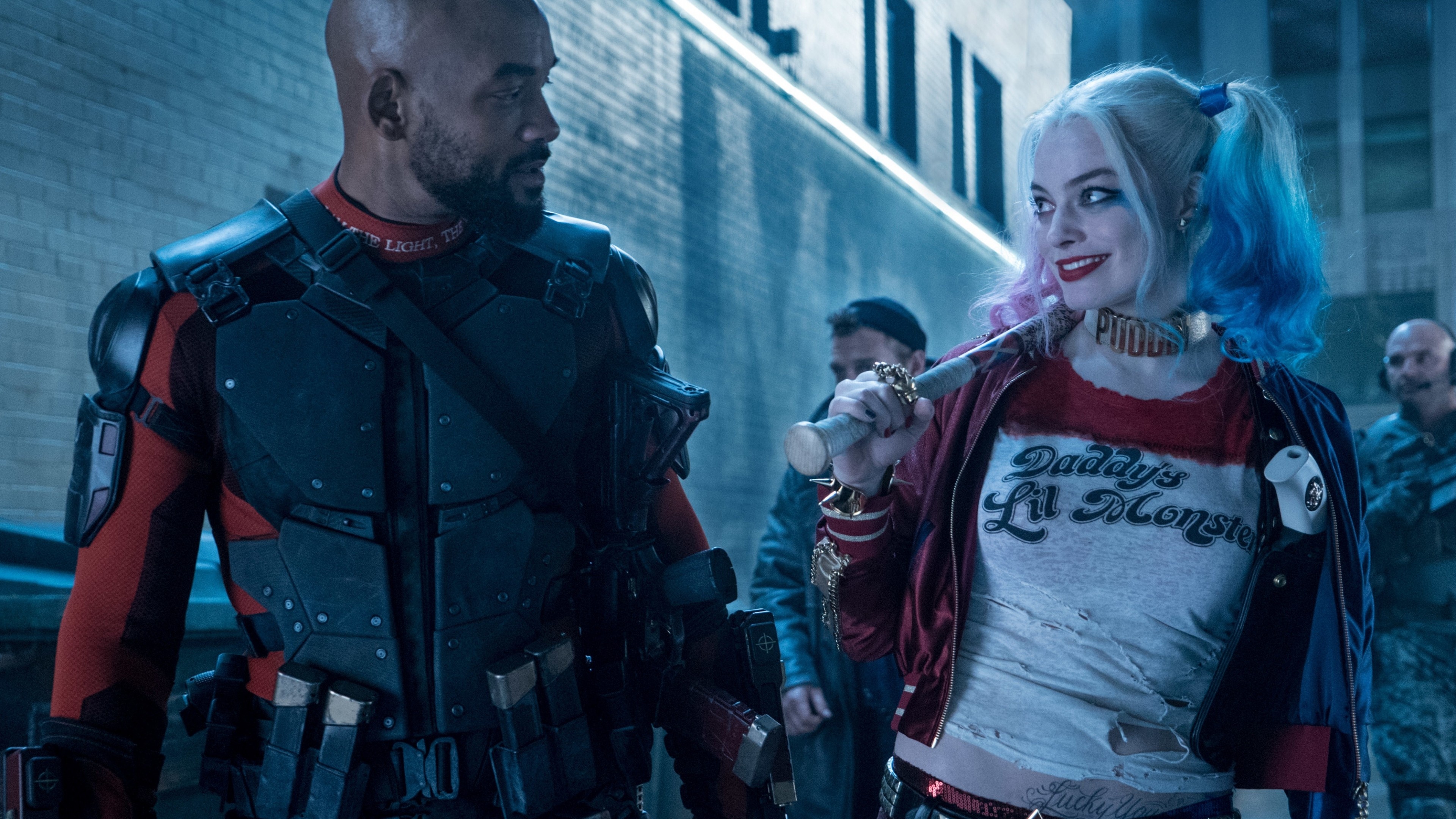 Wallpaper, Suicide Squad, Best movies of 2016, 3840x2160 4K Desktop