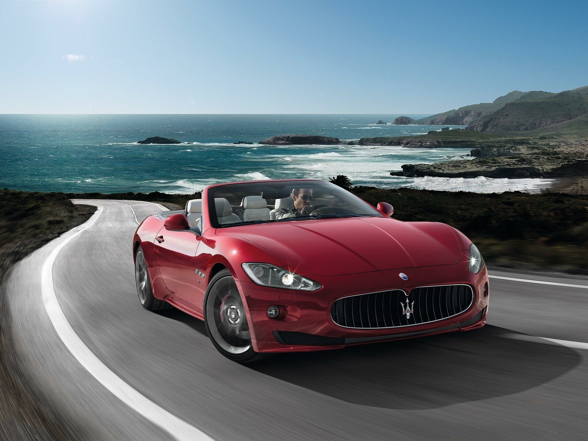 Maserati Grancabrio Sport, Luxurious convertible, Carwalls exclusive, Striking design, 1920x1440 HD Desktop