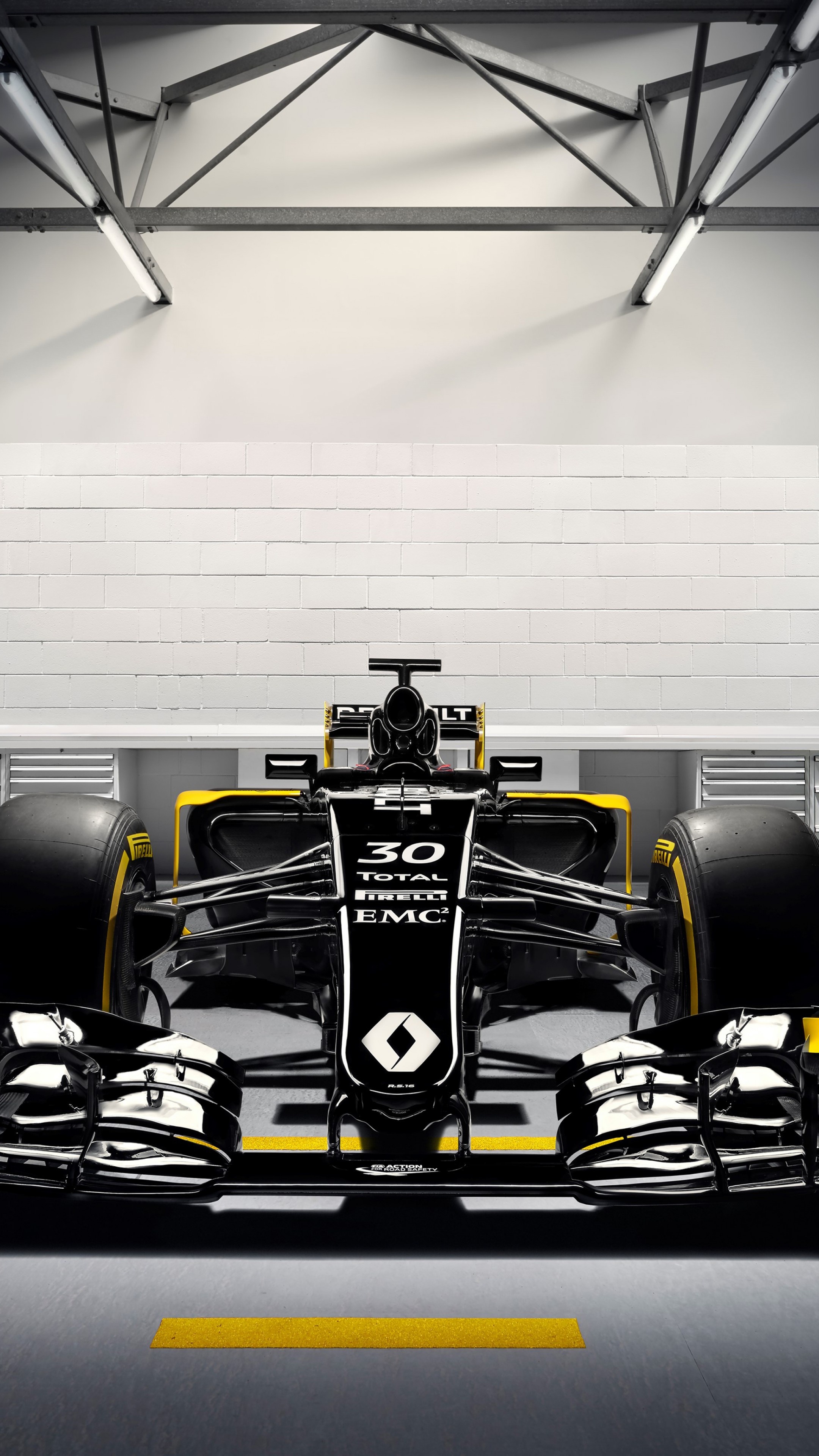 Renault RS16, Formula 1 Wallpaper, 2160x3840 4K Phone