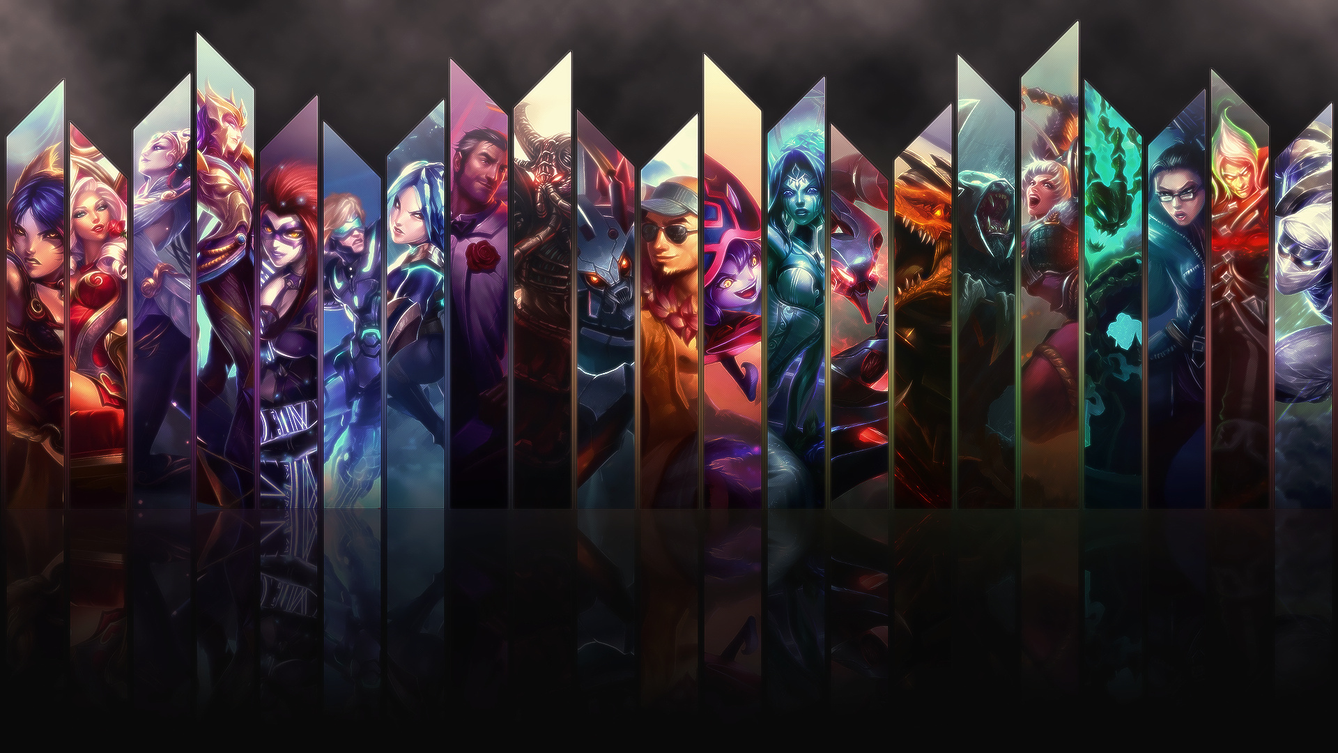 MOBA Game, League of Legends, 4K wallpaper, 1920x1080 Full HD Desktop