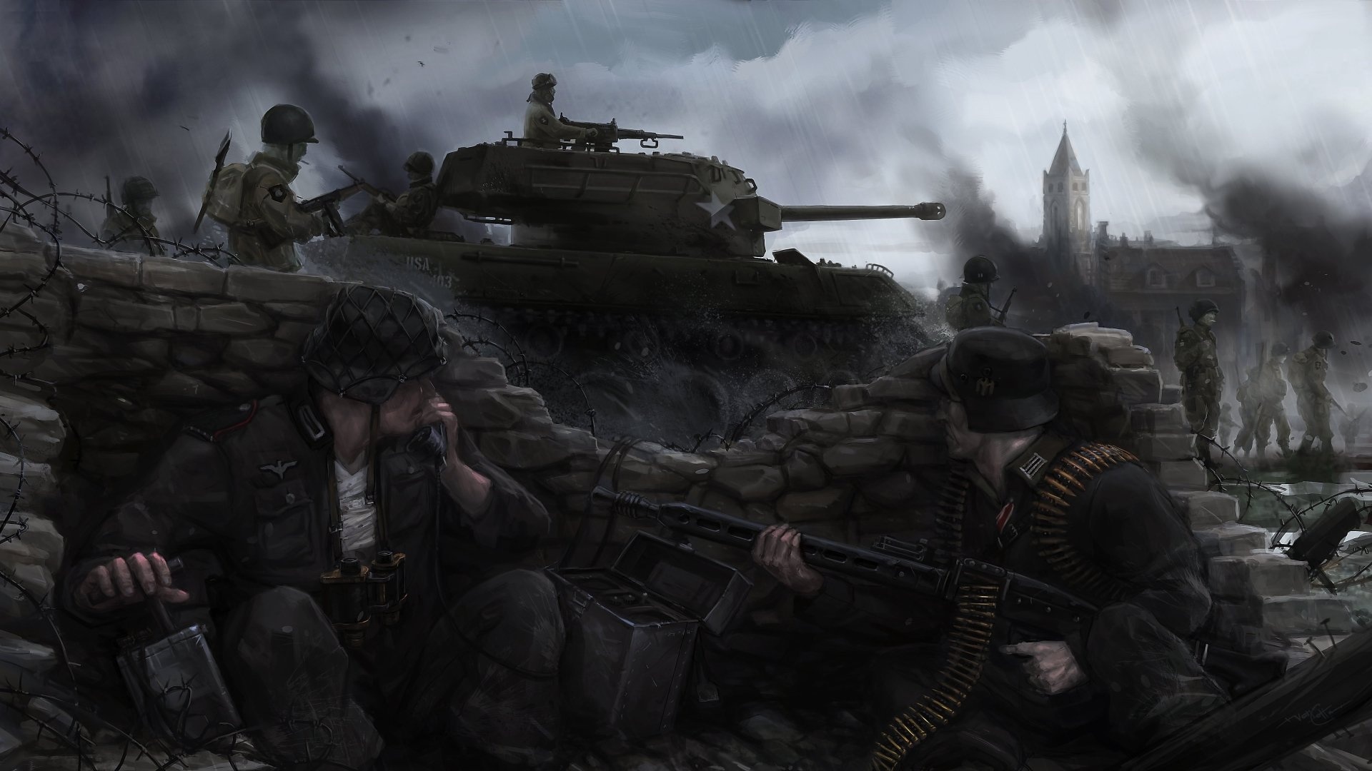 Heroes and Generals (Gaming), Strategic battles, Immersive gameplay, 1920x1080 Full HD Desktop