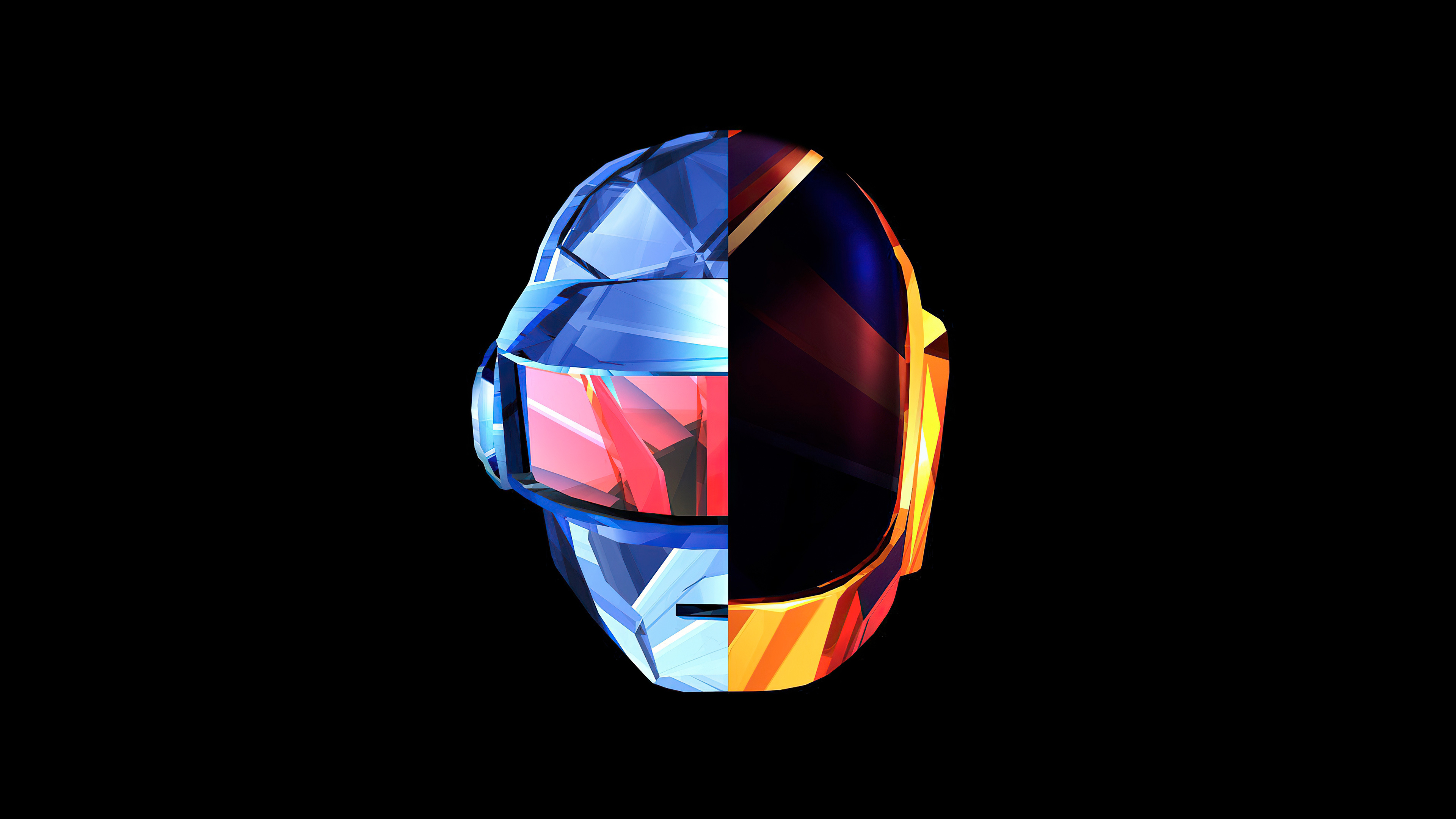 Daft Punk, Daft Punk, 4k ultra hd, Justinmaller, 3840x2160 4K Desktop