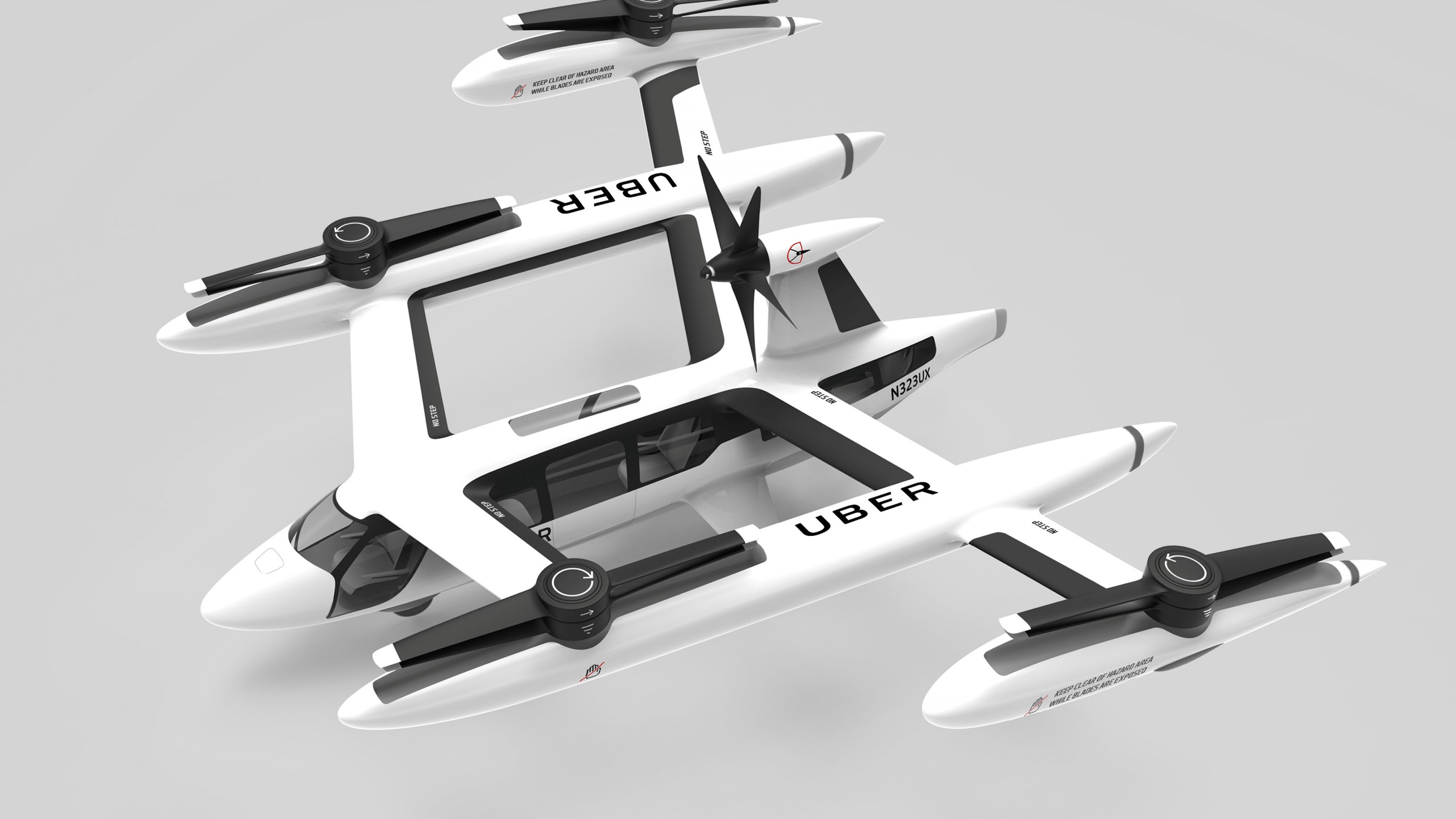 Uber (Other), Elevate Summit, Flying Taxi, Hi-Tech, 3840x2160 4K Desktop