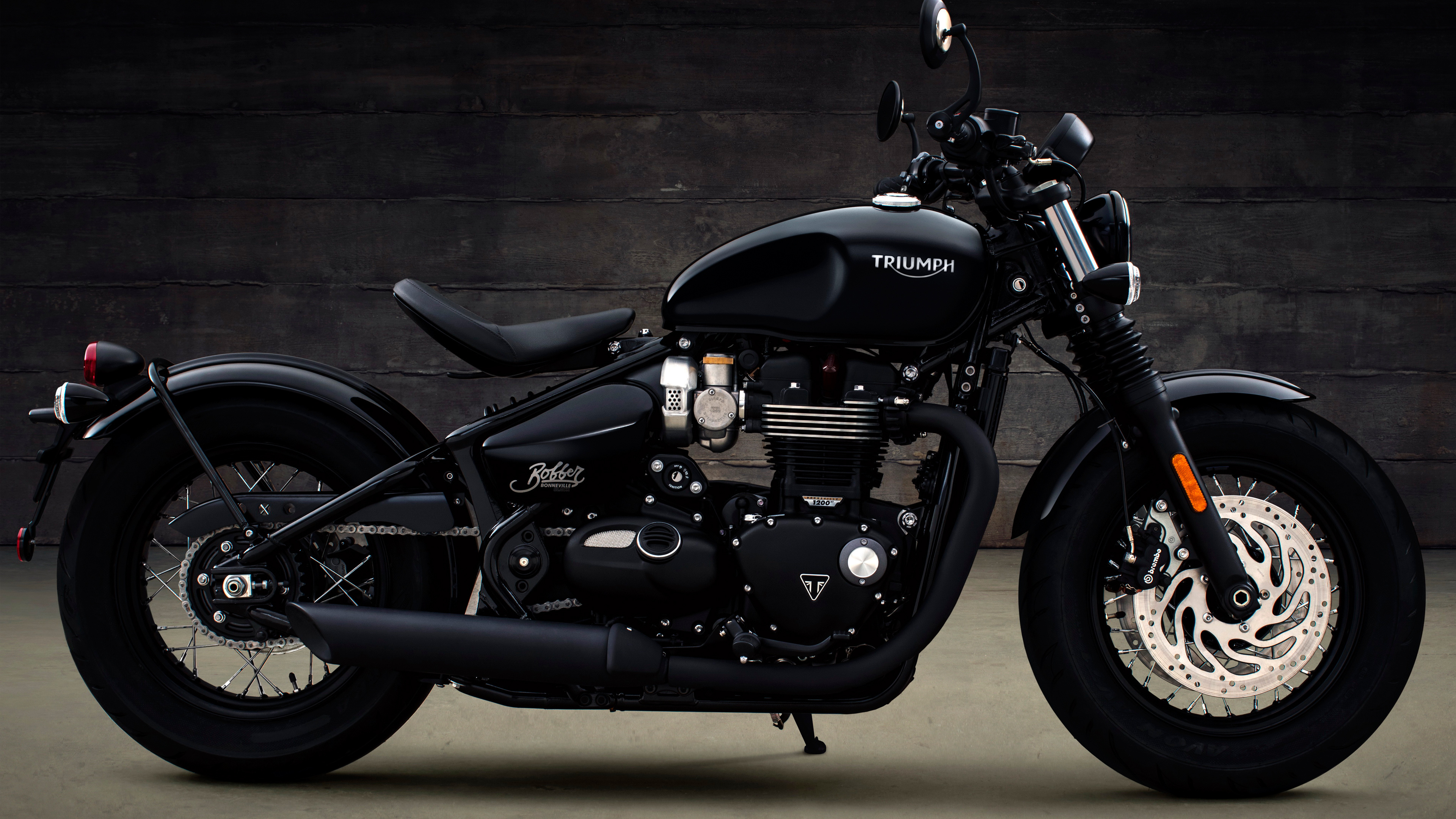 Triumph Bobber, Auto industry, Bonneville Bobber, Iconic design, 3840x2160 4K Desktop