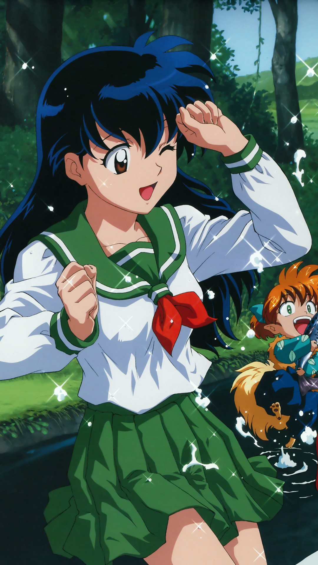 Kagome, InuYasha and Kagome Wallpaper, 1080x1920 Full HD Phone