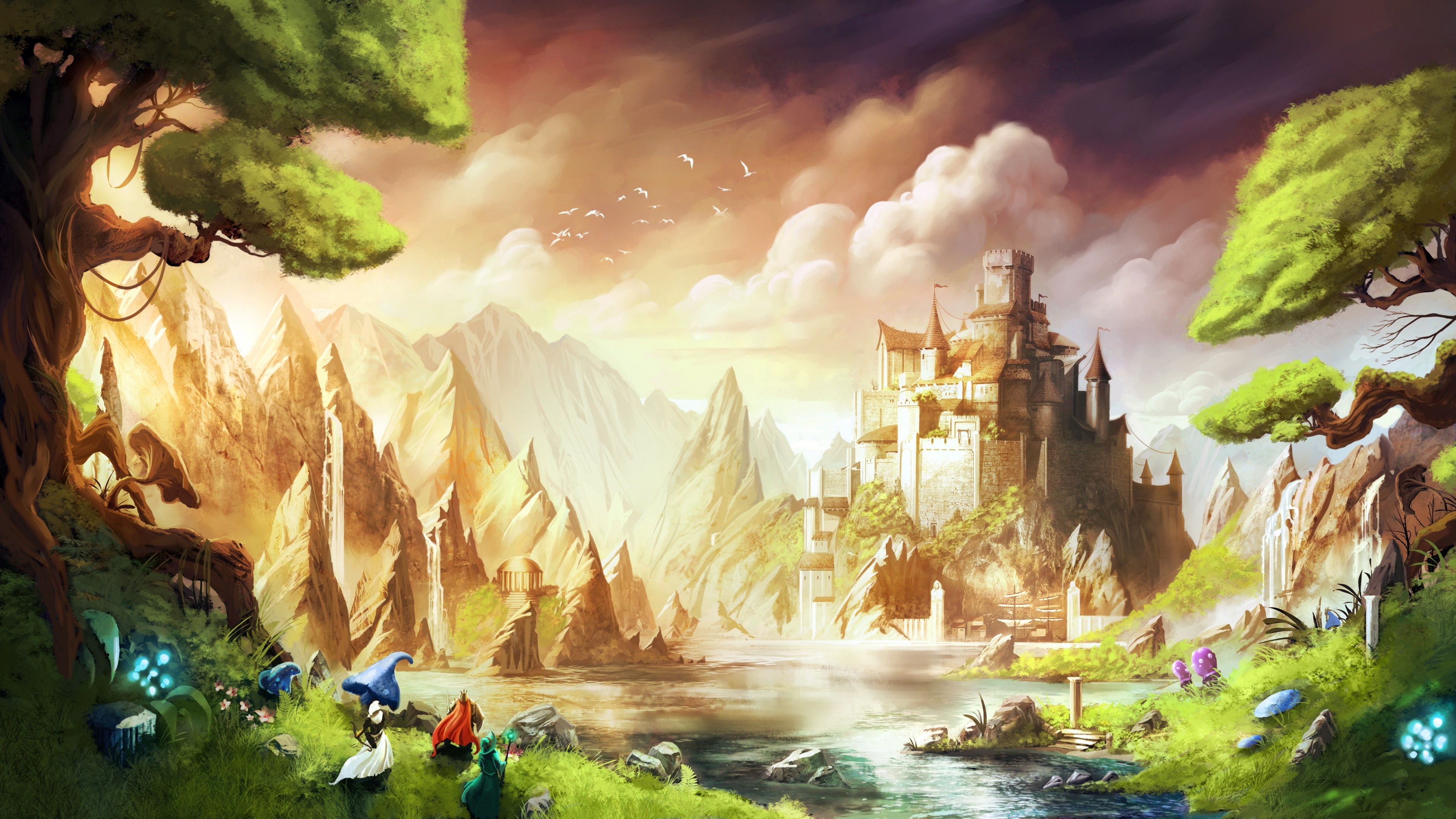 Trine 3: The Artifacts of Power, Games Wallpaper, 3840x2160 4K Desktop