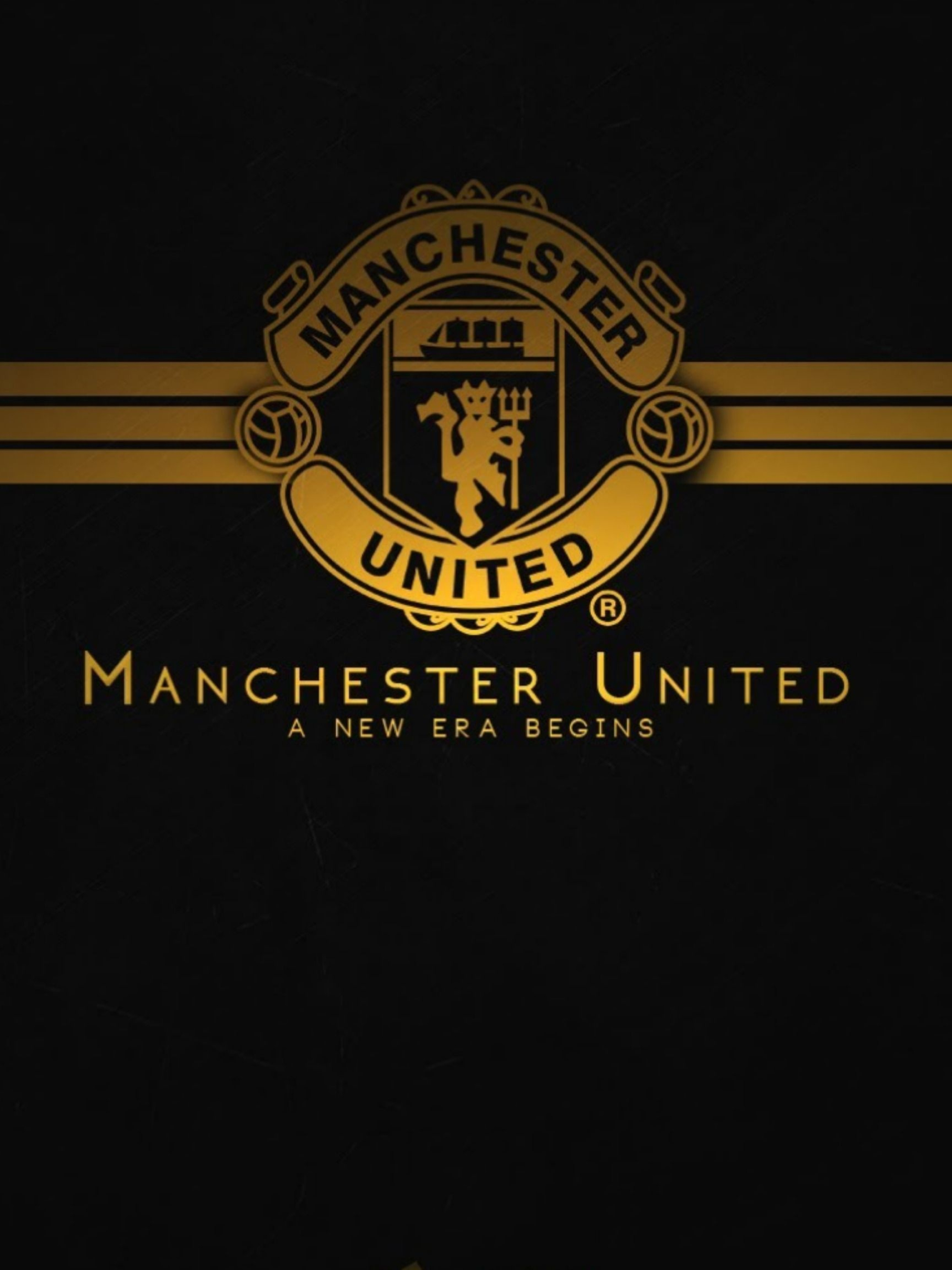 Manchester United a new era, Poster, Wallpaper, Logo, 1920x2560 HD Phone
