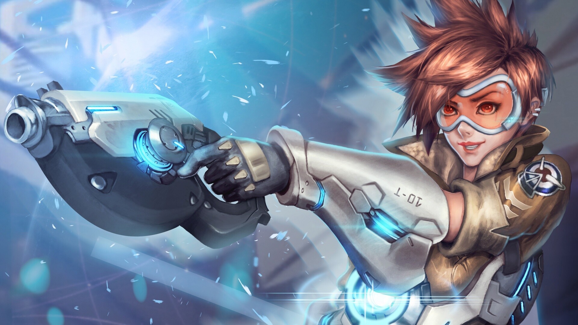 Chronal accelerator, Overwatch Wallpaper, 1920x1080 Full HD Desktop
