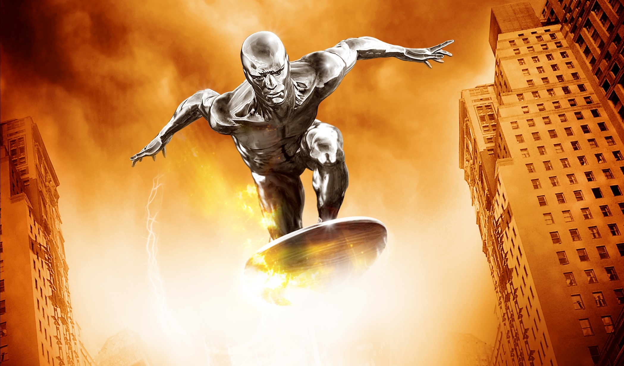 Silver Surfer HD wallpaper, Background image, 2100x1240 HD Desktop