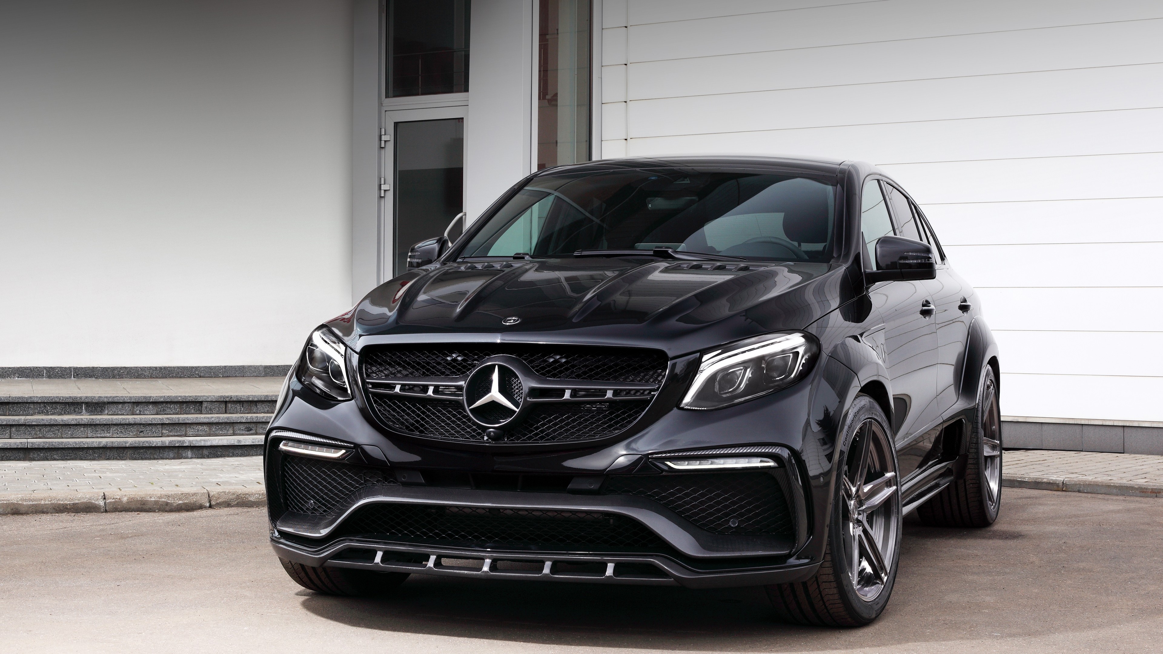 Mercedes-Benz GLE, Inferno GLE Coupe, Black cars & bikes, Page 29, 3840x2160 4K Desktop