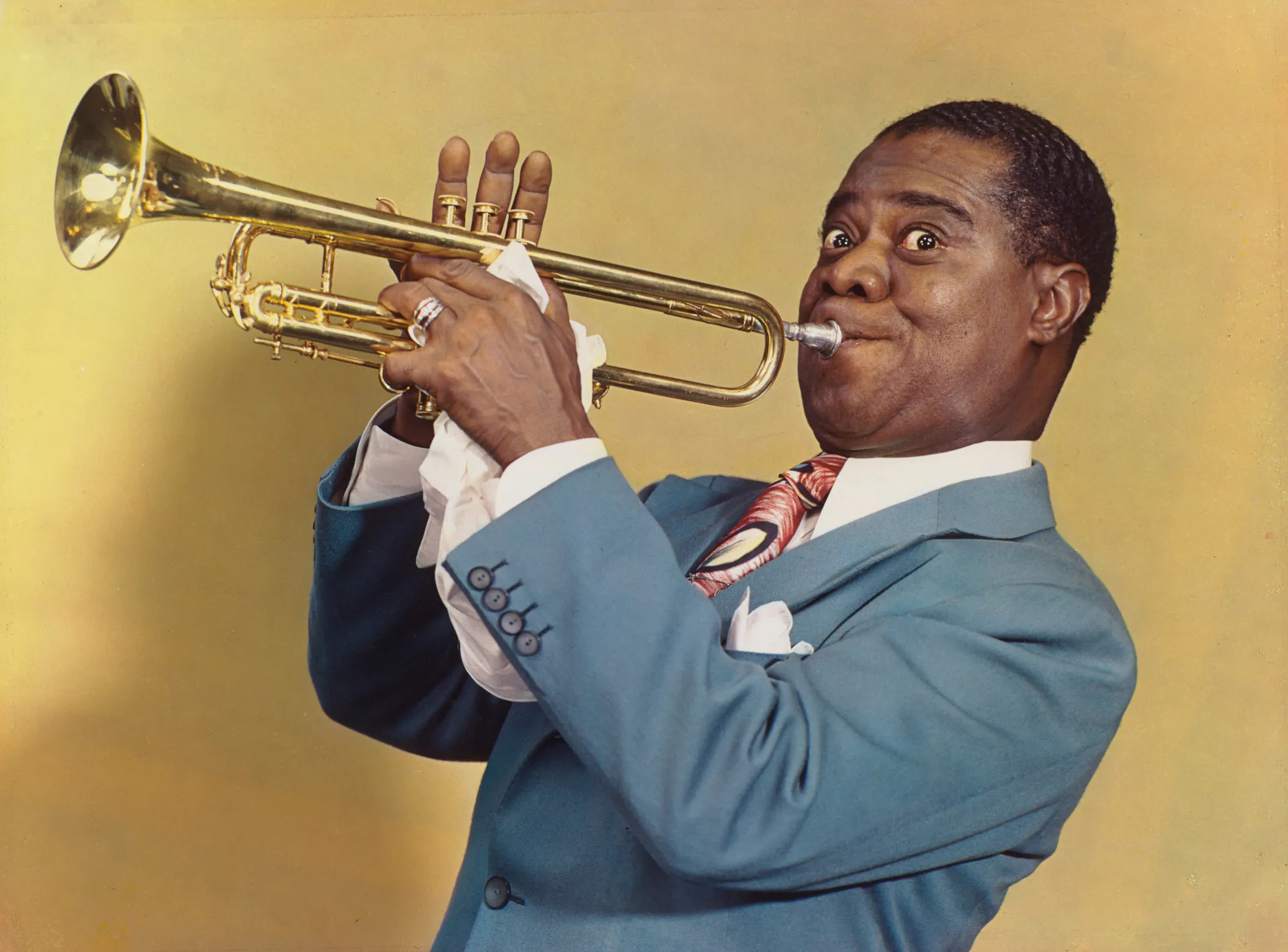 Louis Armstrong, Davidstern anhnger, Jewish heritage, Musical symbol, 2000x1480 HD Desktop