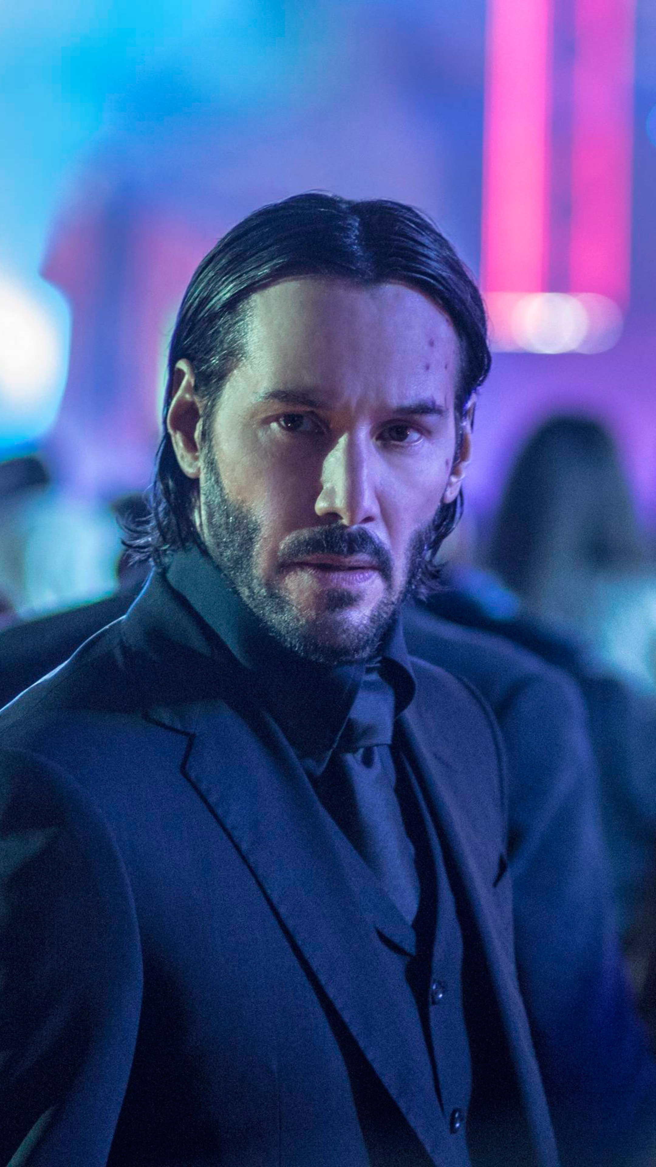 John Wick: Chapter 2, Keanu Reeves, Sony Xperia, HD wallpapers, 2160x3840 4K Phone