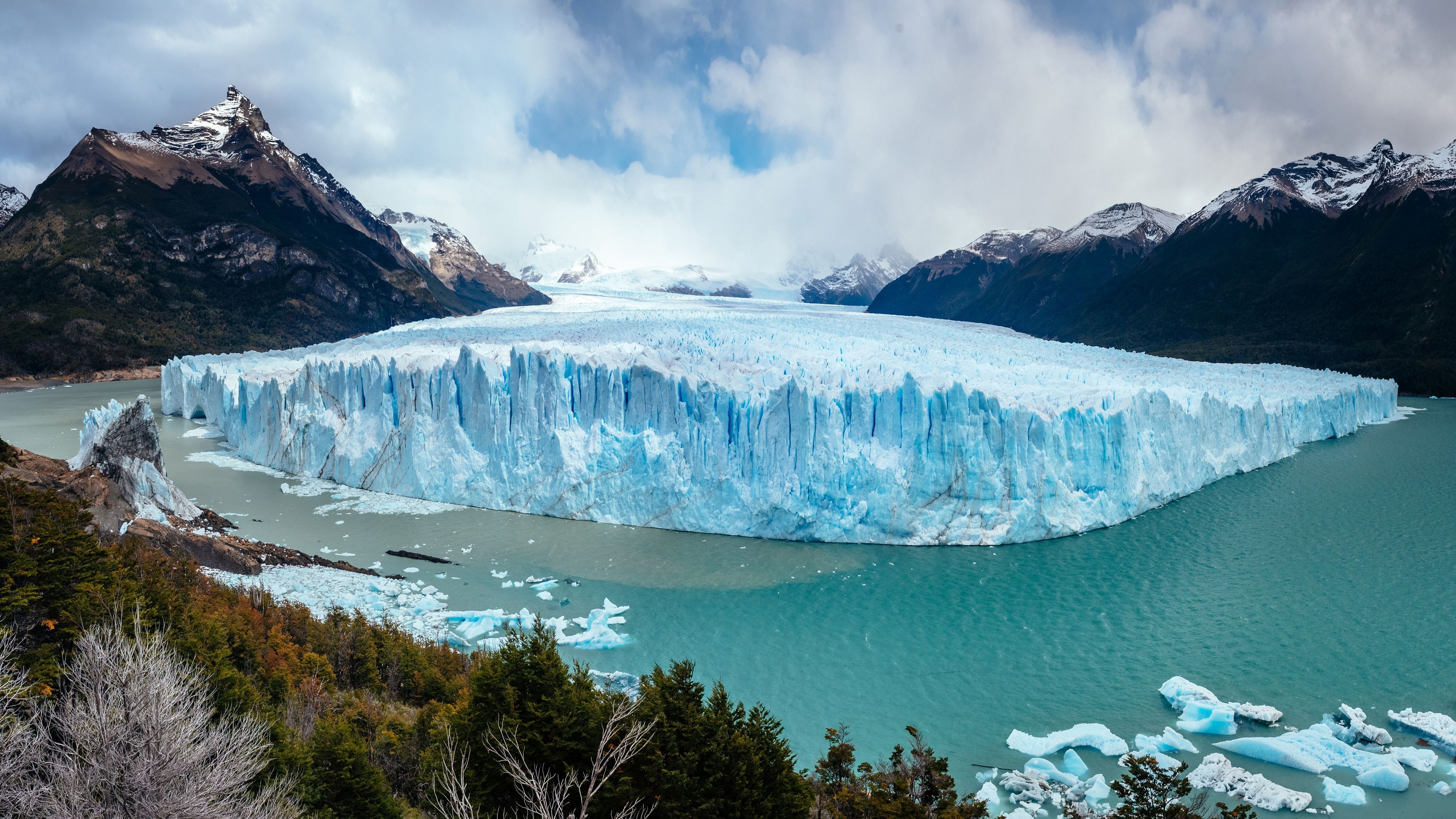 Glacier Bay National Park, Glacier wallpapers, 3840x2160 4K Desktop