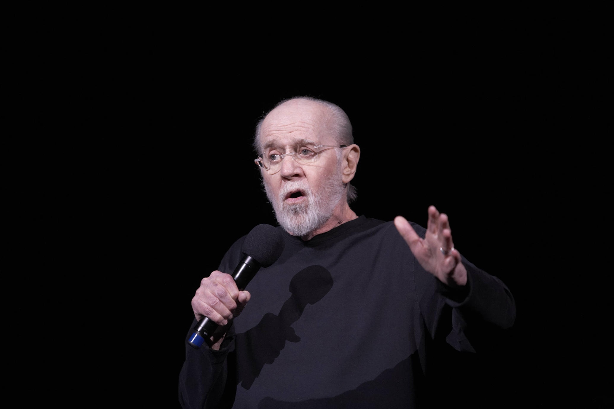 George Carlin, Comedic legend, Iconic routines, Unapologetic humor, 2070x1380 HD Desktop