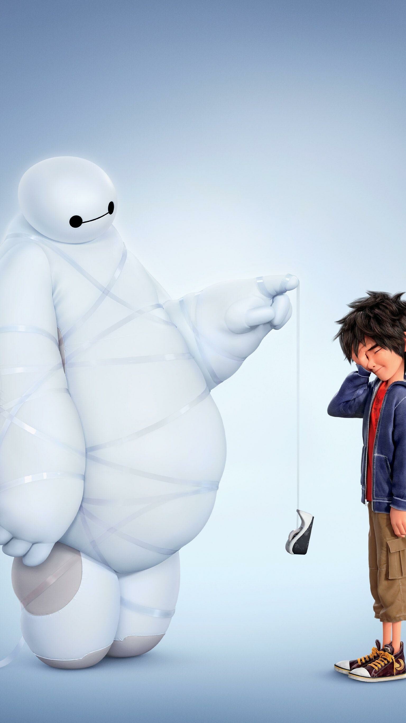 Big Hero 6, Baymax wallpaper, 1540x2740 HD Phone