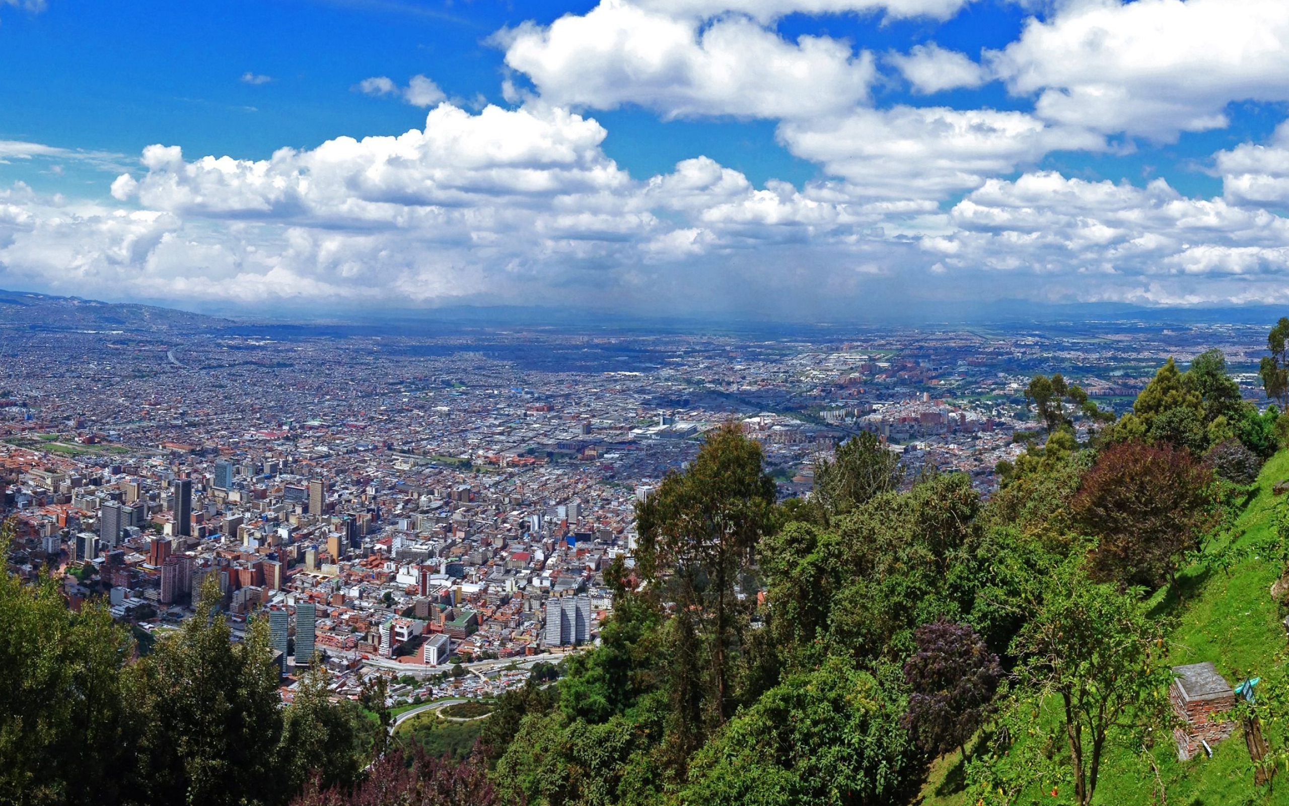 Bogota, Colombia wallpaper, PC backgrounds, Vibrant cityscape, 2560x1600 HD Desktop