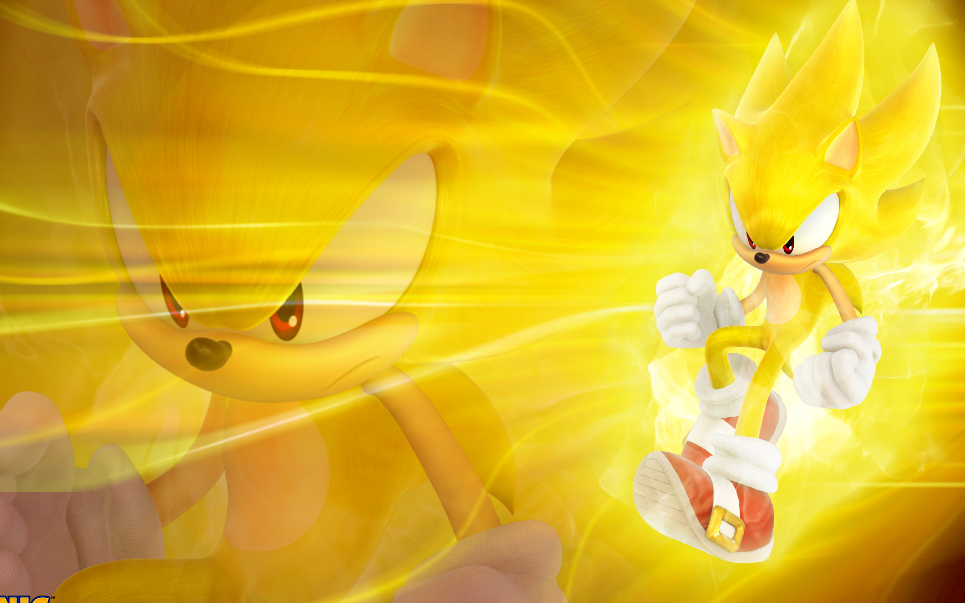 Hyper Sonic, Free download Super Sonic wallpaper, Sonic's ultimate form, Sonic fan art, 1920x1200 HD Desktop