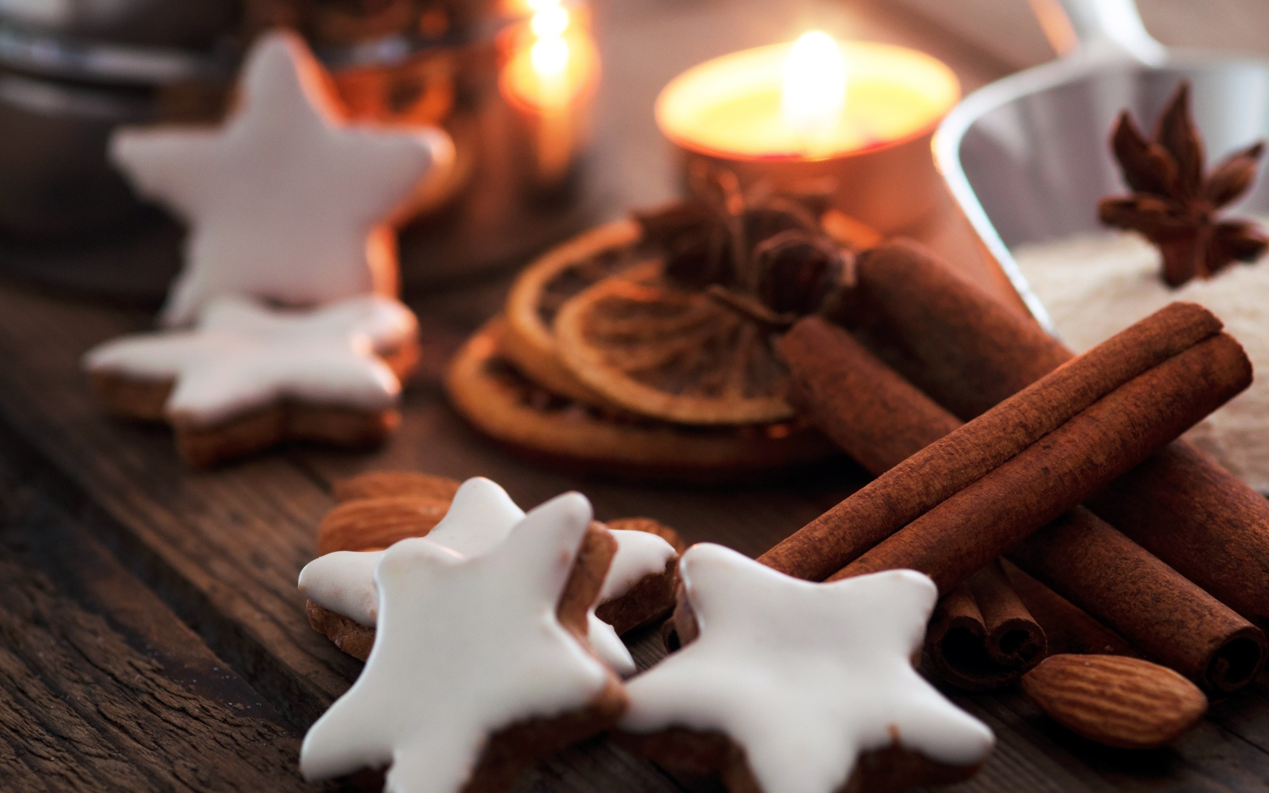 Christmas food, Festive wallpaper, Culinary delight, Cozy cinnamon, 2560x1600 HD Desktop