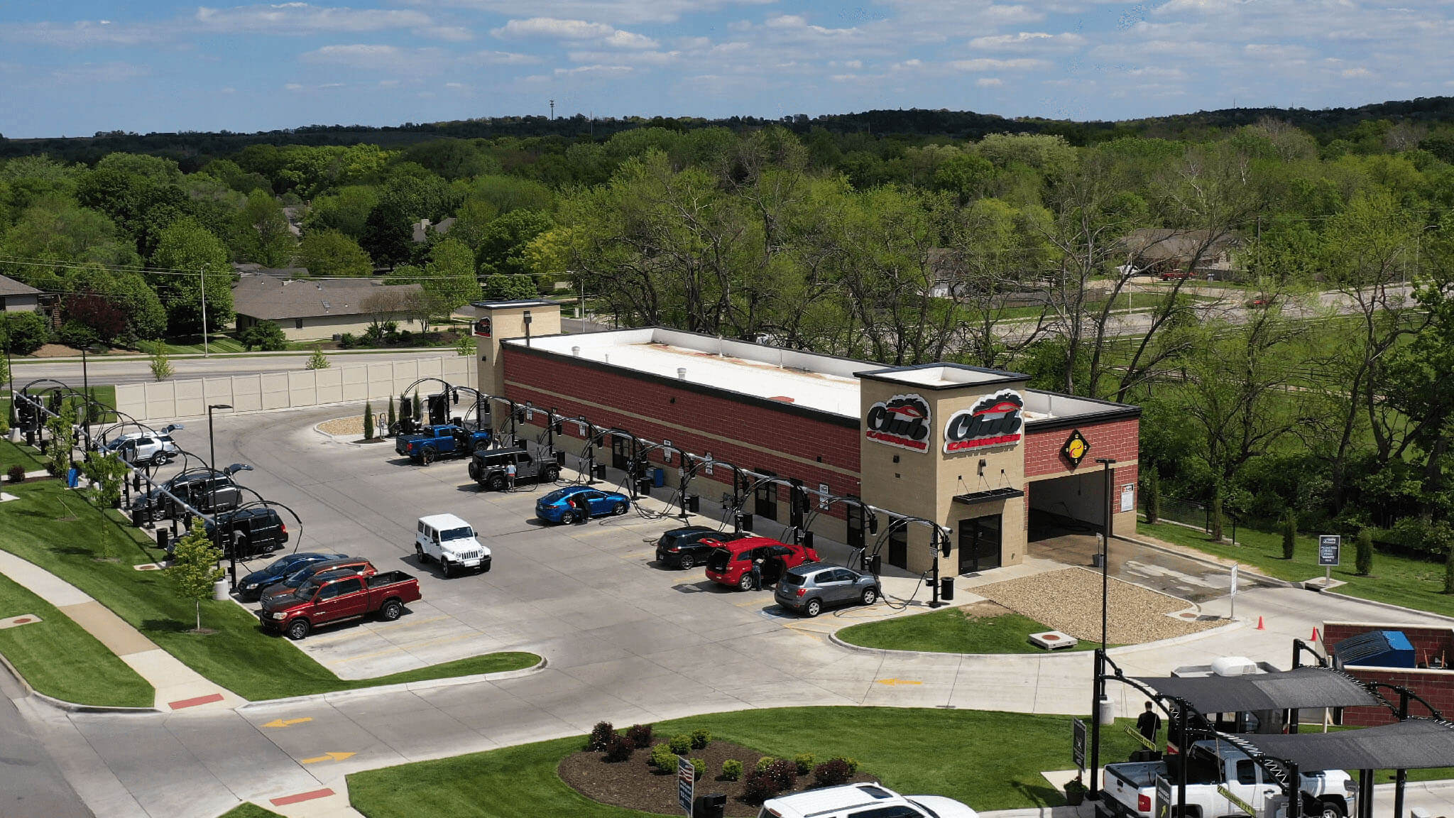 Topeka, Travels, Car wash, Kansas, 2050x1160 HD Desktop