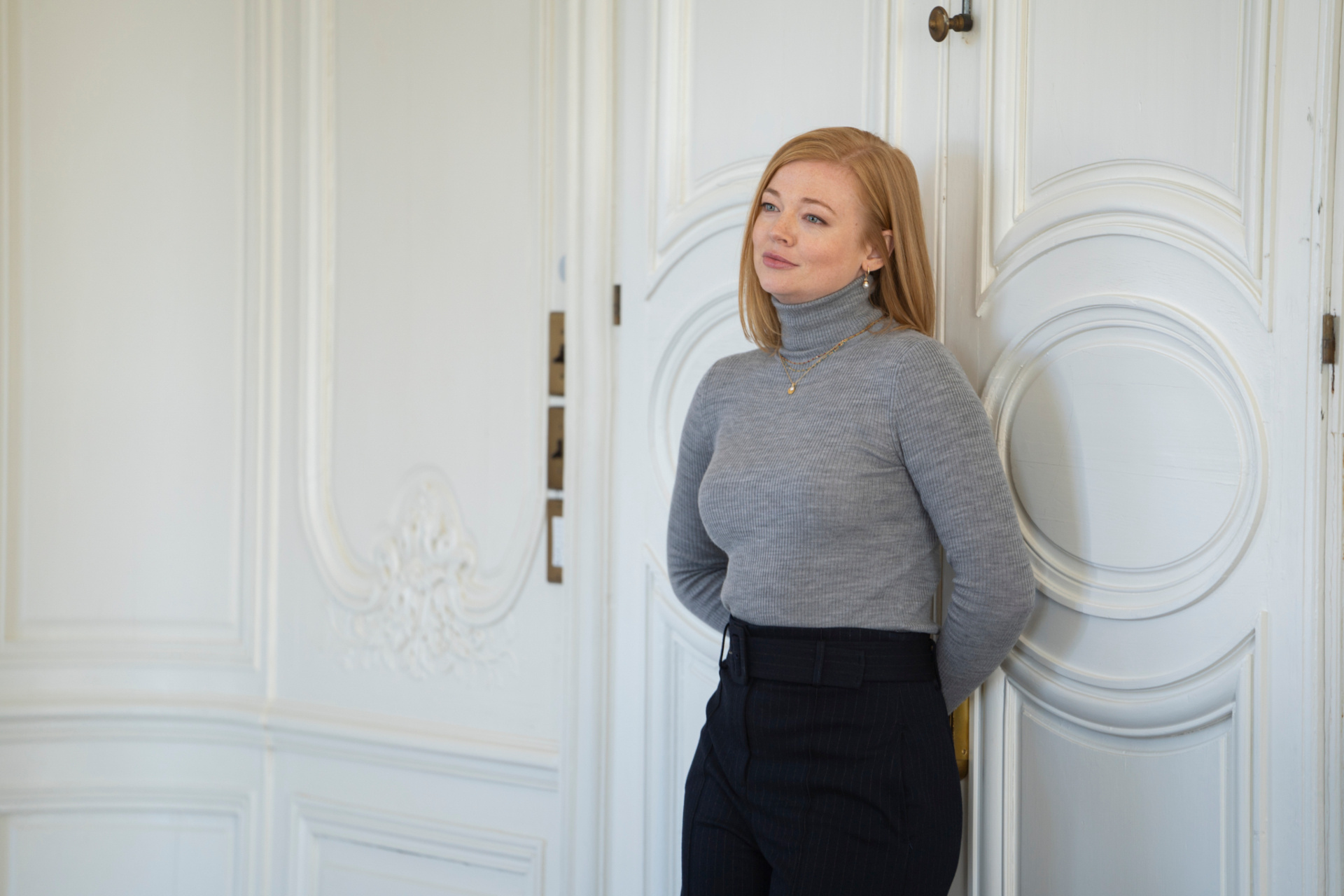 Sarah Snook, Succession, 4K Ultra HD, Amazing wallpaper, 1920x1280 HD Desktop