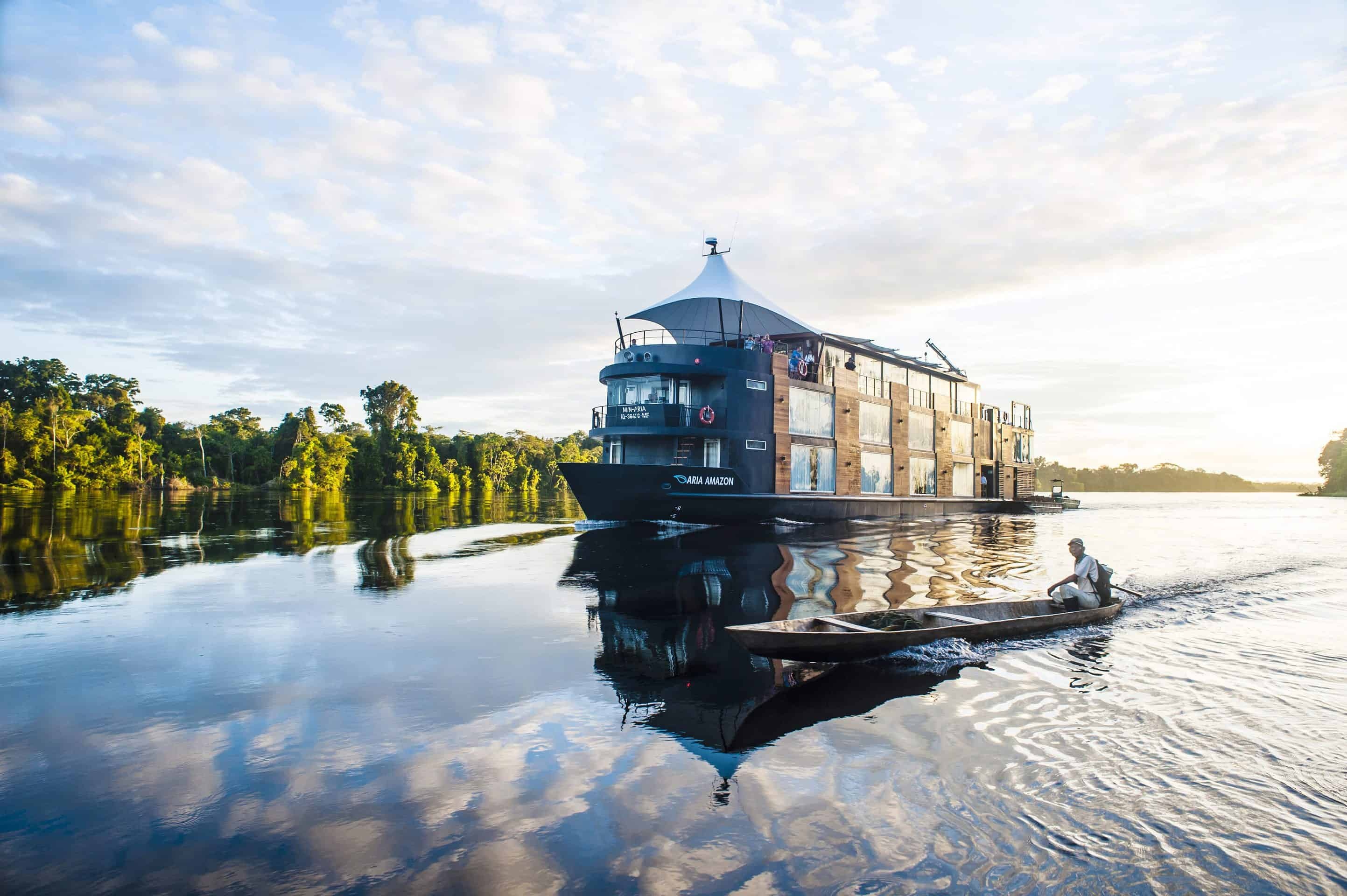 Aria Amazon cruise ship, The Amazon River Wallpaper, 2890x1920 HD Desktop