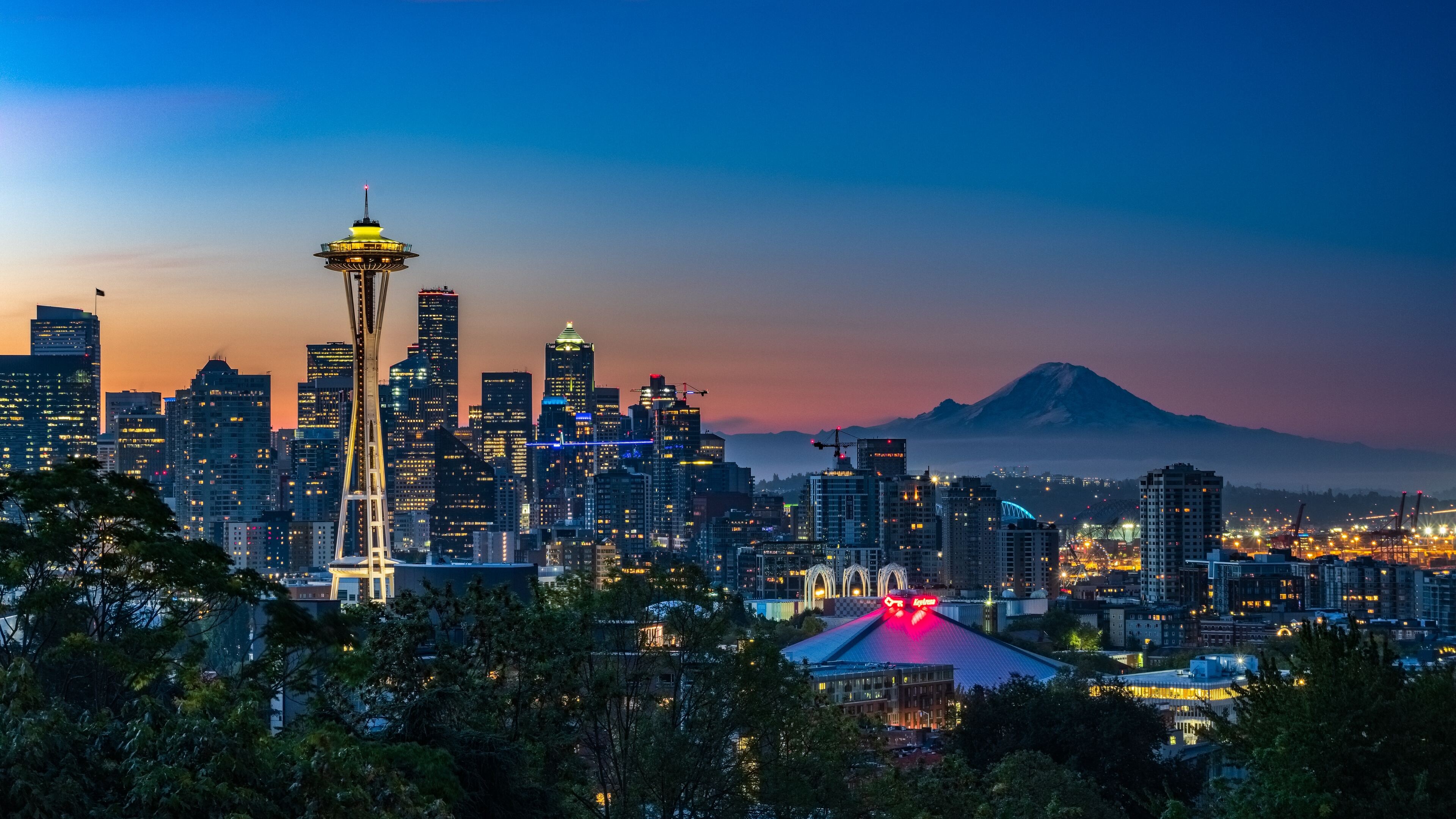 Kerry Park Seattle, United States, 3840x2160 4K Desktop